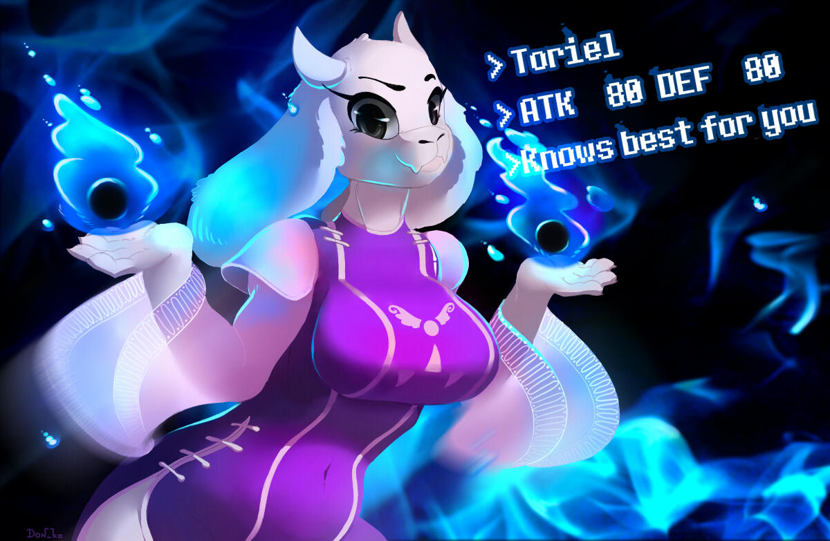 Undertale Wallpaper: Toriel by Miltonholmes on DeviantArt