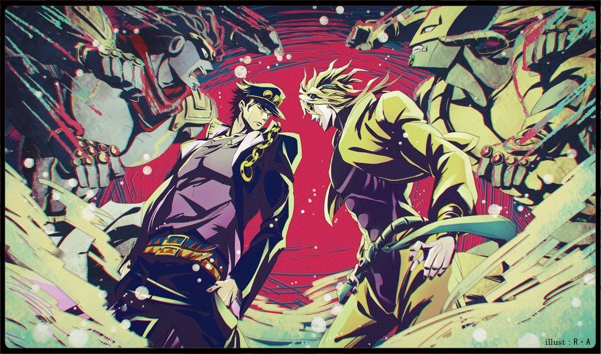 Jotaro Kujo vs Dio Wallpaper Free Jotaro Kujo vs Dio Background