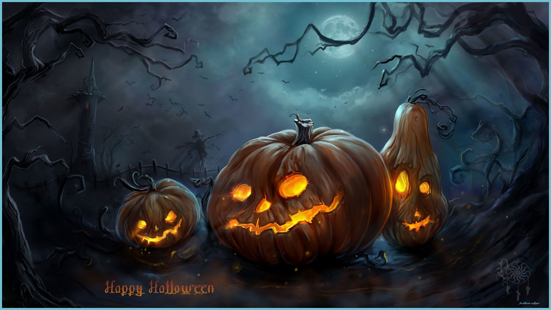 Free Scary Halloween Background & Wallpaper Collection Halloween Wallpaper