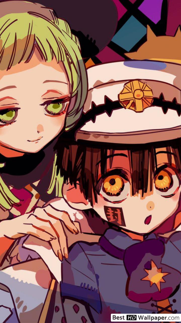 Toilet Bound Hanako Kun! Nanamine, Hanako Kun & Natsuhiko Hyuuga HD Wallpaper Download