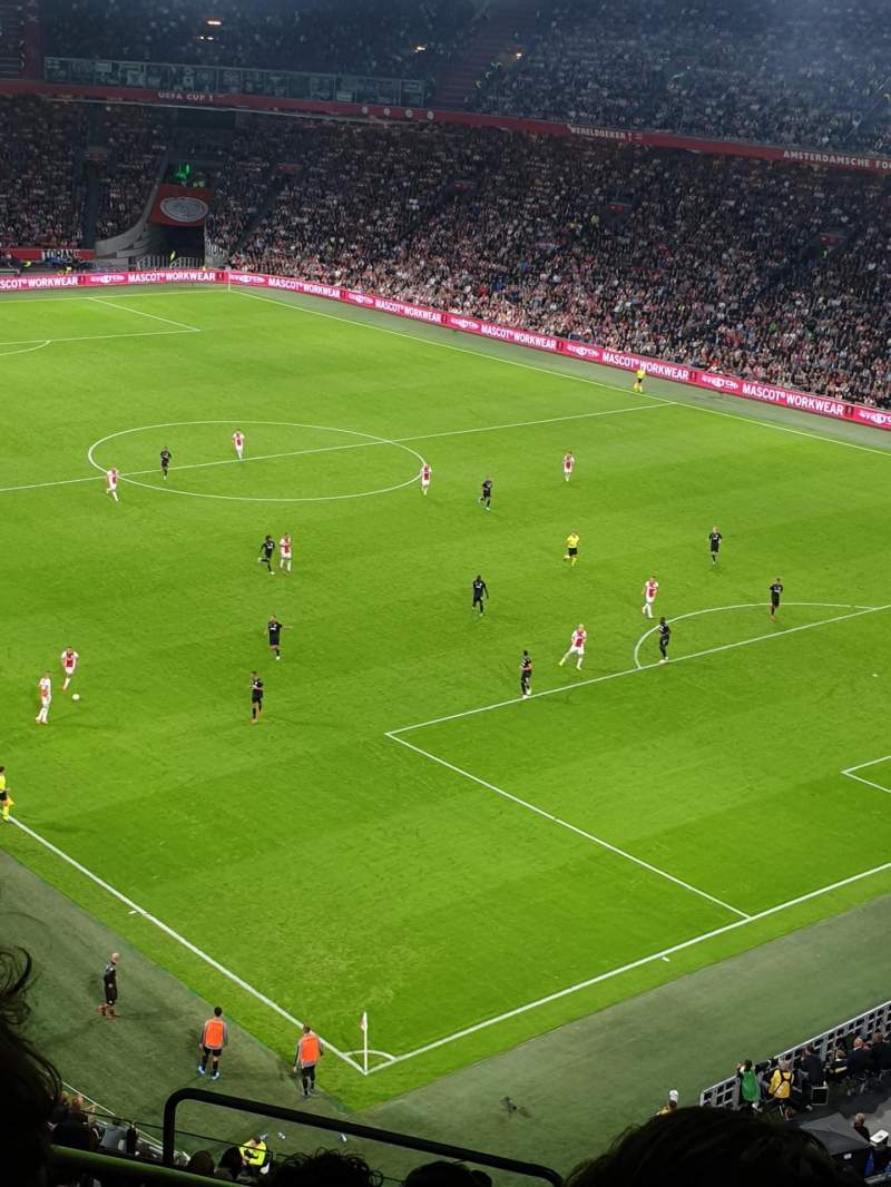 Johan Cruyff Arena, section row seat 384 Ajax, Shared Anonymously