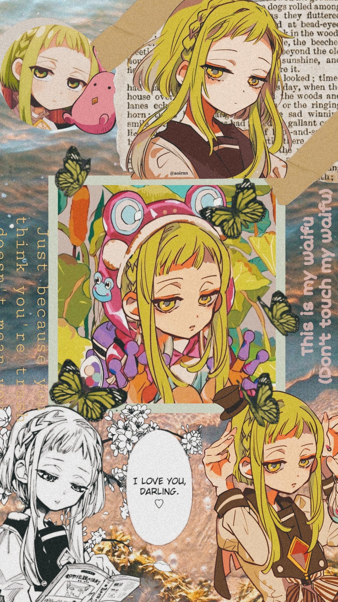 sakura nanamine moodboard