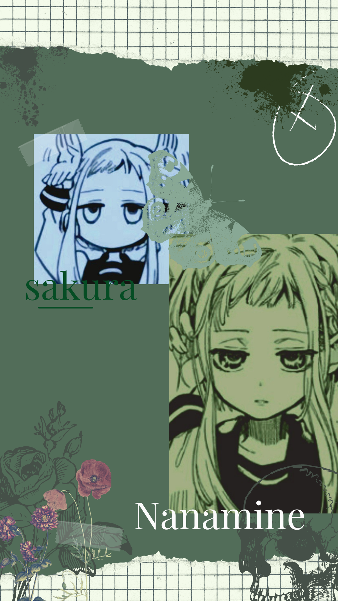 it's been awhile, heres a sakura wallpaper!: hanakokun