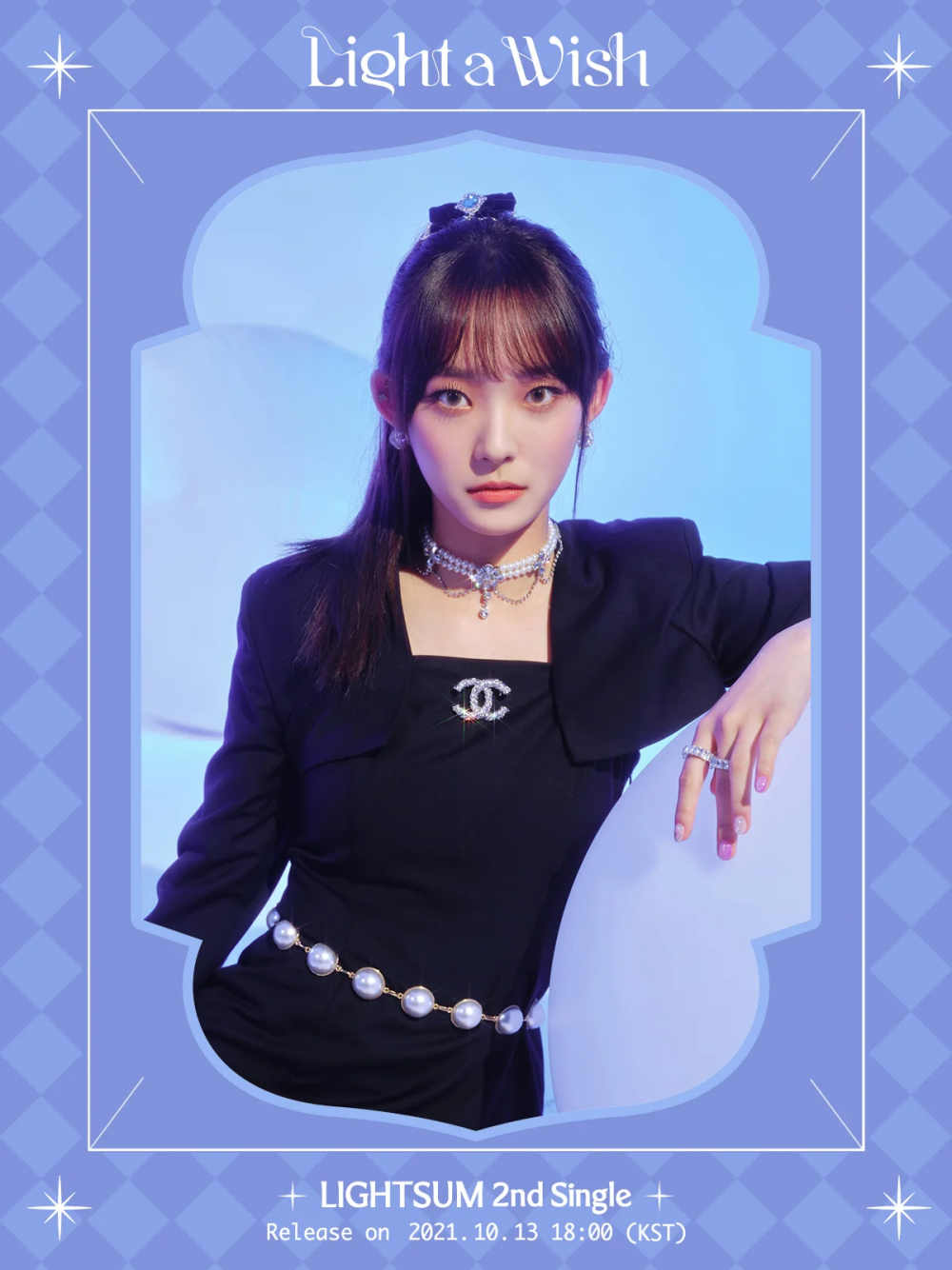 Rookie girl group LIGHTSUM drops teaser photo for their first official comeback 'Light a Wish'