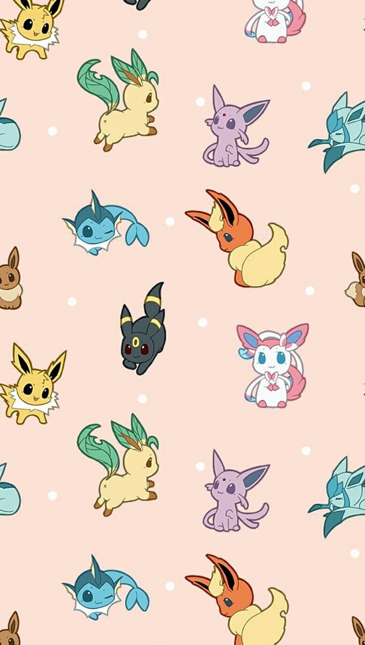 Pokemon, Eevee, And Cute Image Pokemon Phone Background