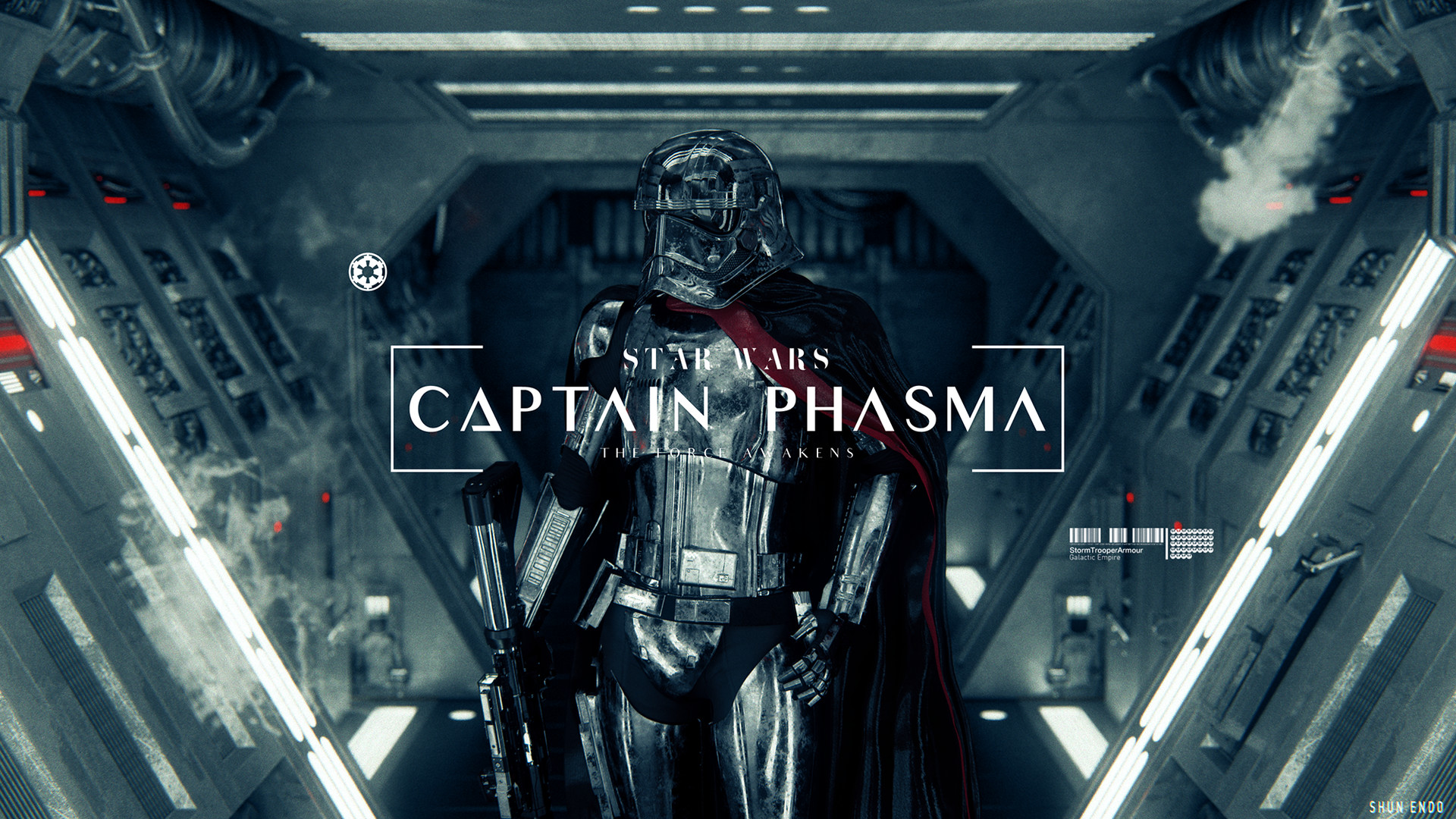 Star Wars8 Captain Phasma Phasma HD Wallpaper