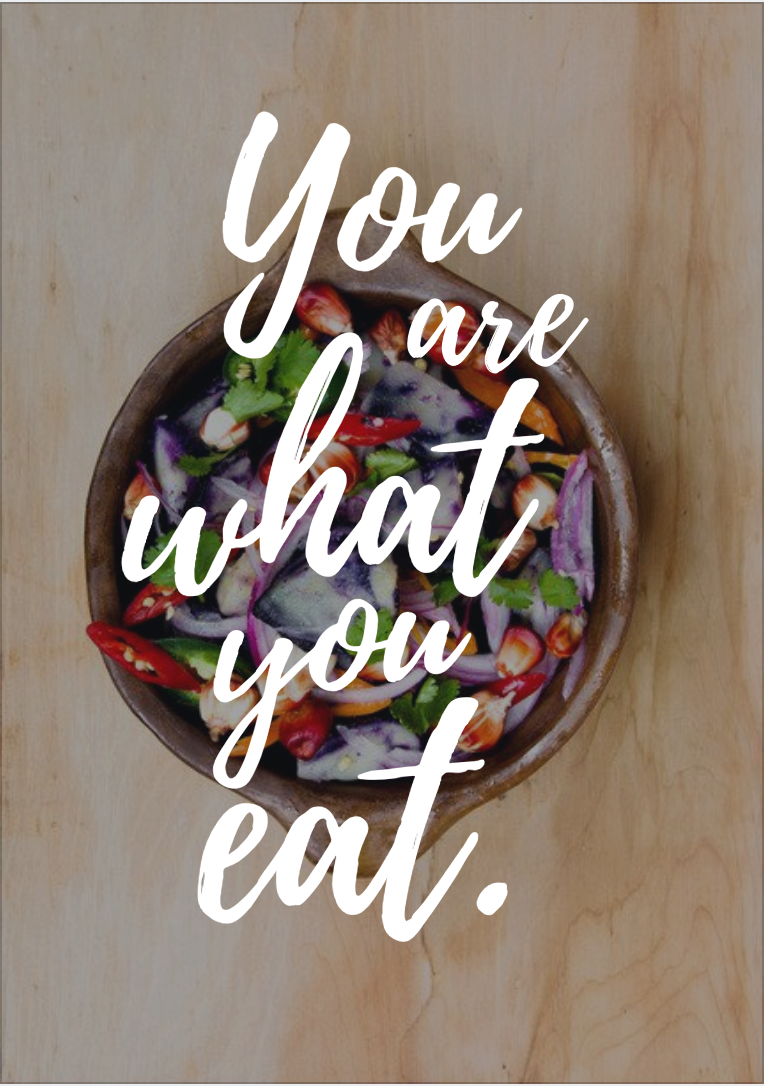 Quote Phone Wallpaper. Food, Healthy eating, Healthy