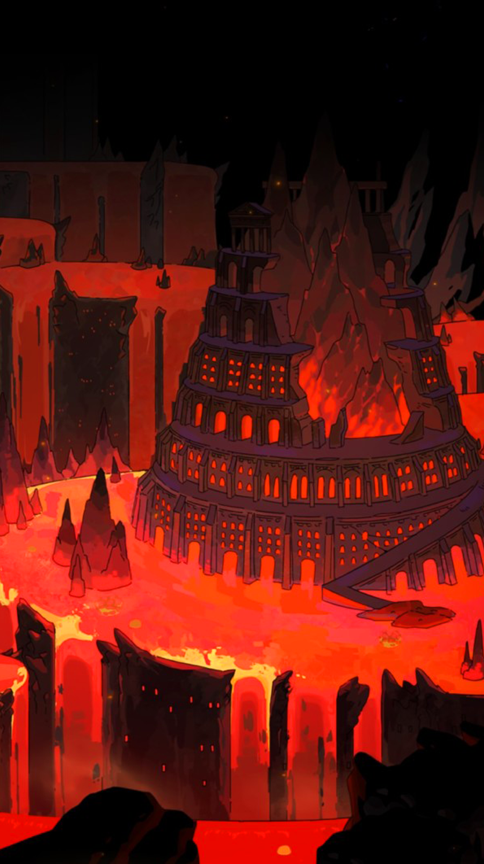 After all the positive feedback to my first post i decided to also do Ashphodel with the same dimensions as the Tartarus Wallpaper. Enjoy & thanks to the devs for the awesome