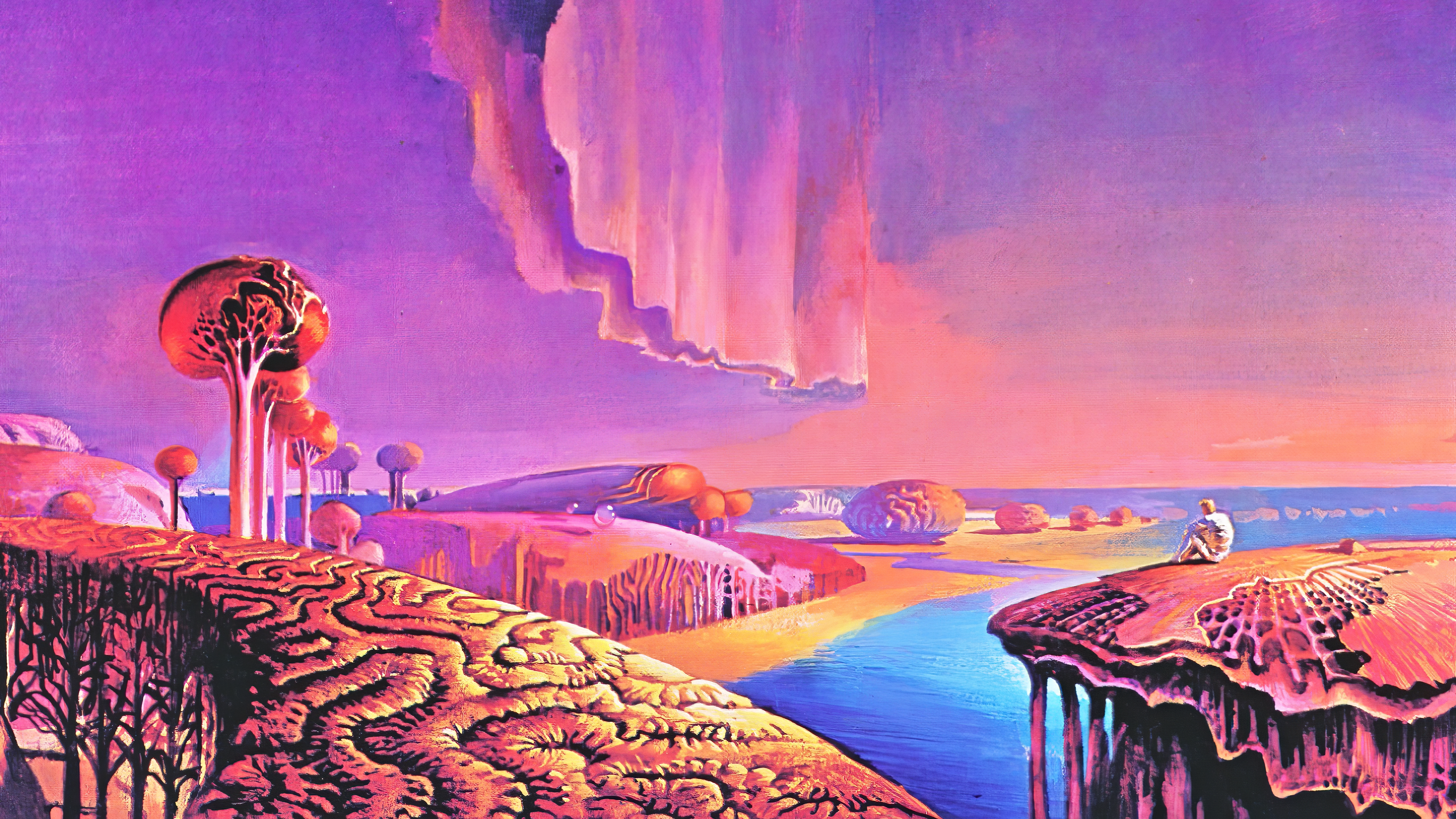 The Plains Of Tartarus by Bruce Pennington [3840x2160]