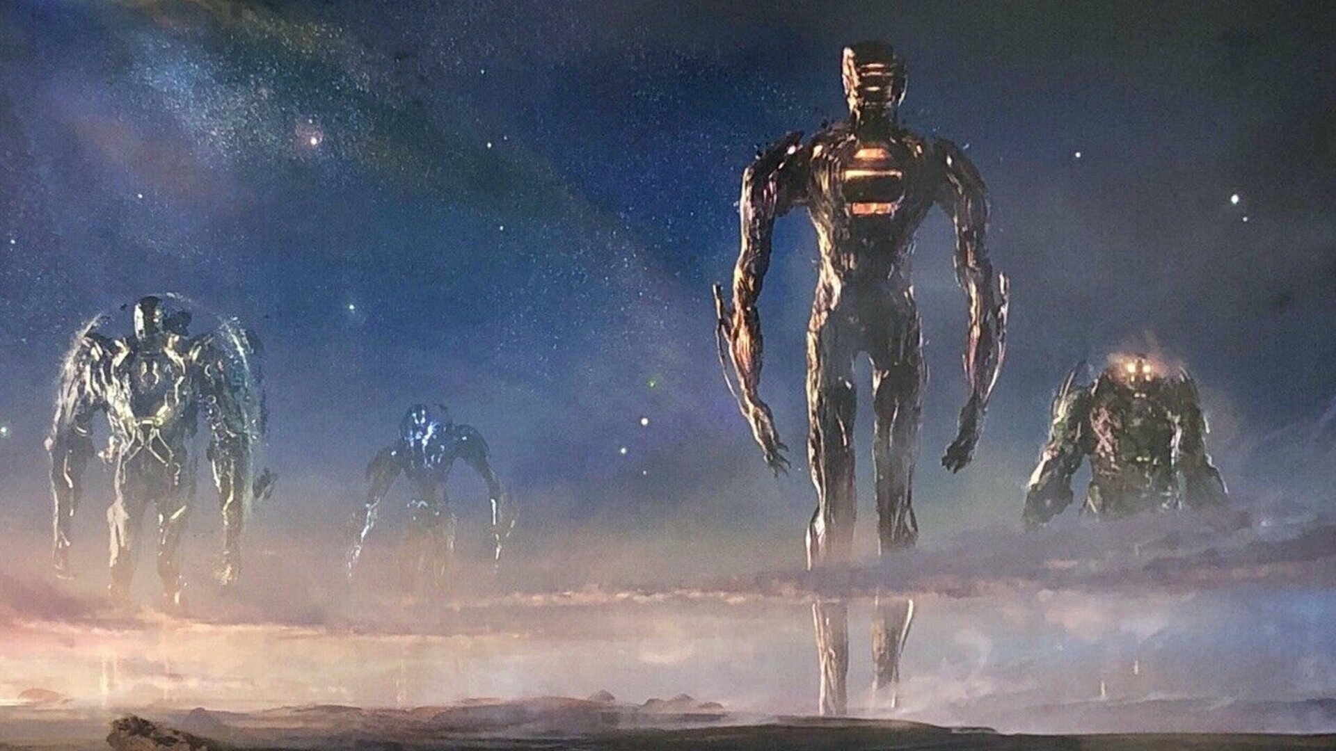 New Photo Surface From The Set of Marvel's ETERNALS