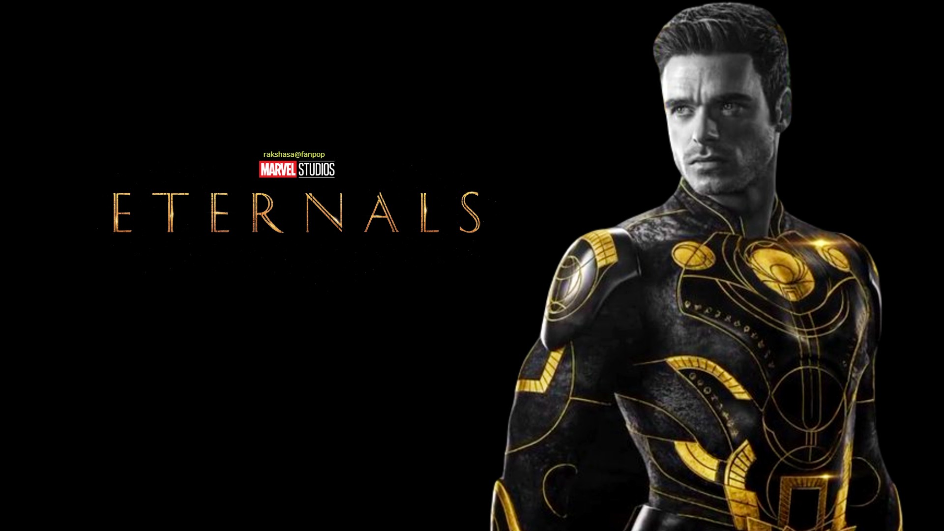 Eternals.. Richard Madden as Ikaris