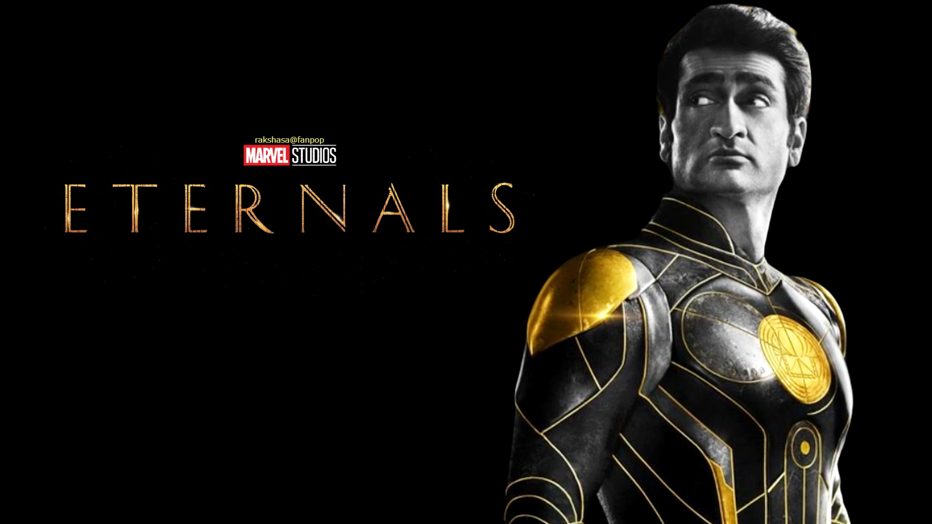 Eternals.. Kumail Nanjiani as Kingo