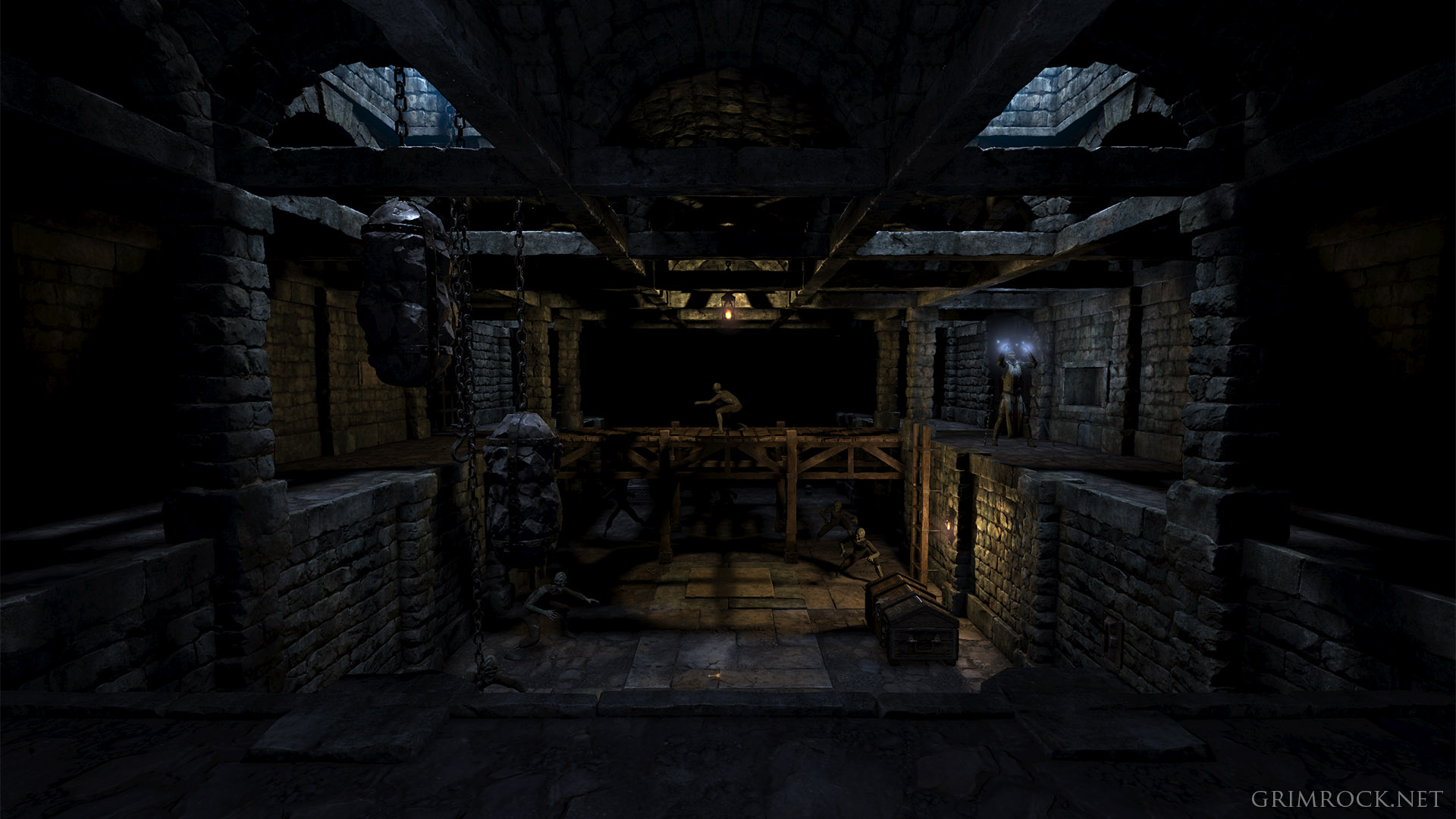 Almost Human name Legend of Grimrock 2 features, new
