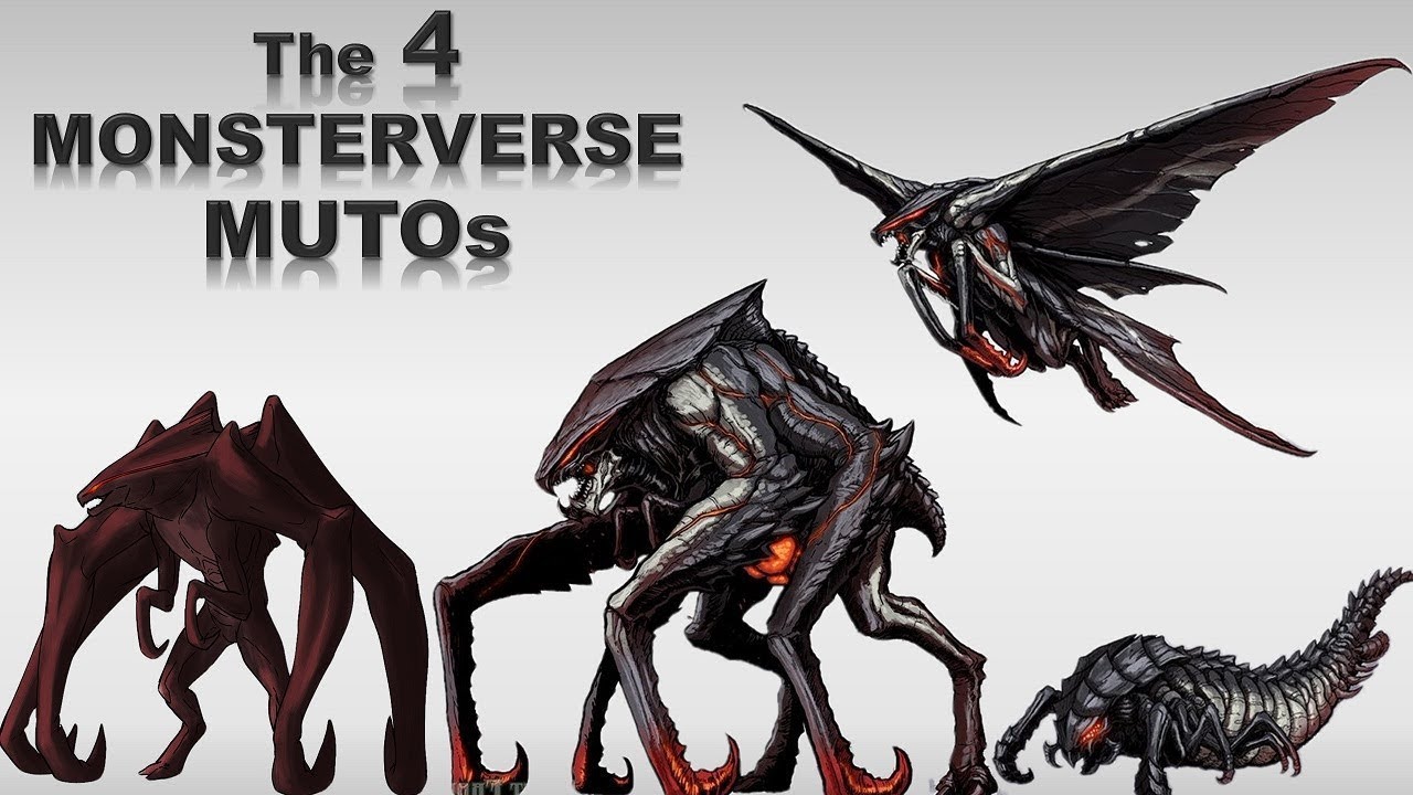 The 4 MUTOs in Monsterverse Explained