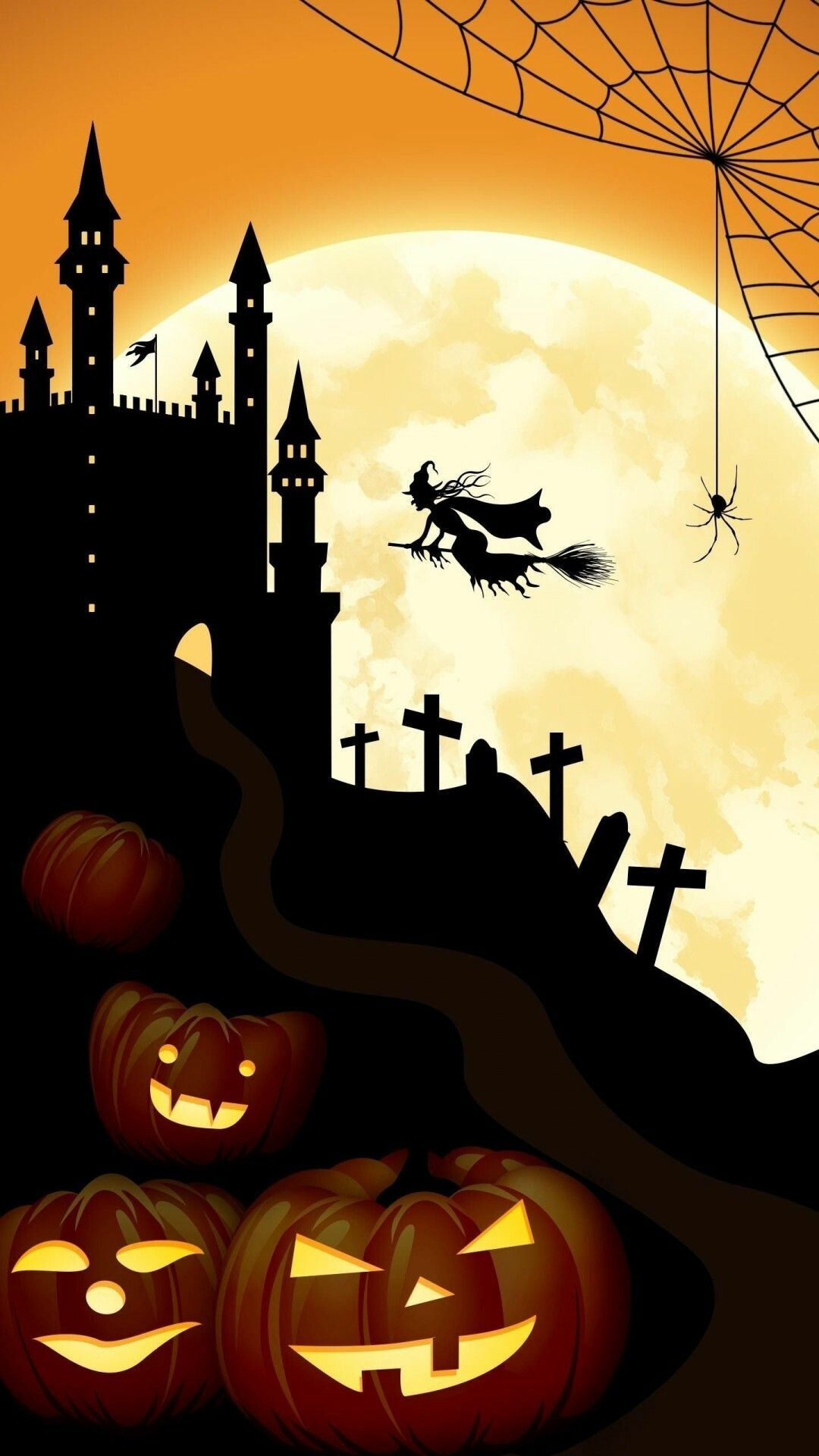Halloween Wallpaper: HD, 4K, 5K for PC and Mobile. Download free image for iPhone, Android