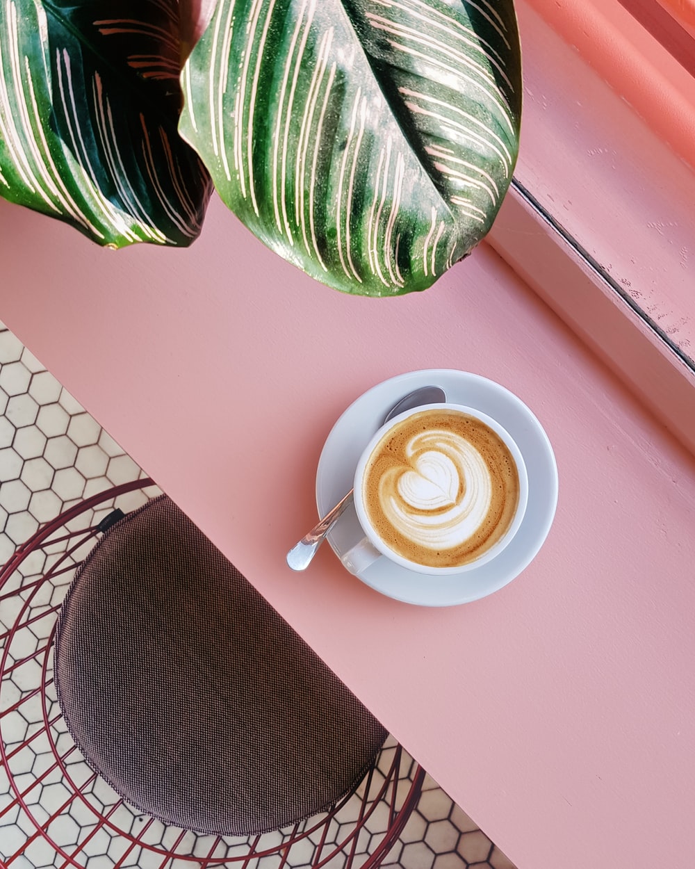 Pink Coffee Picture. Download Free Image