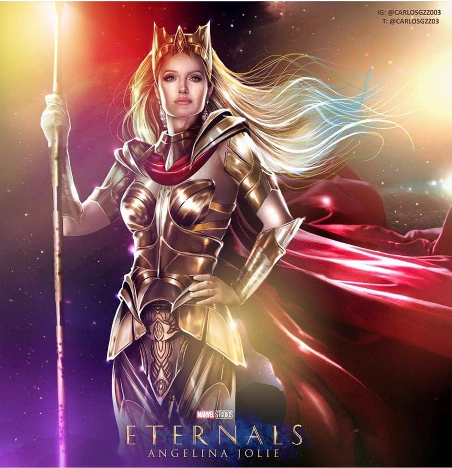 Thena Eternals Wallpapers Wallpaper Cave