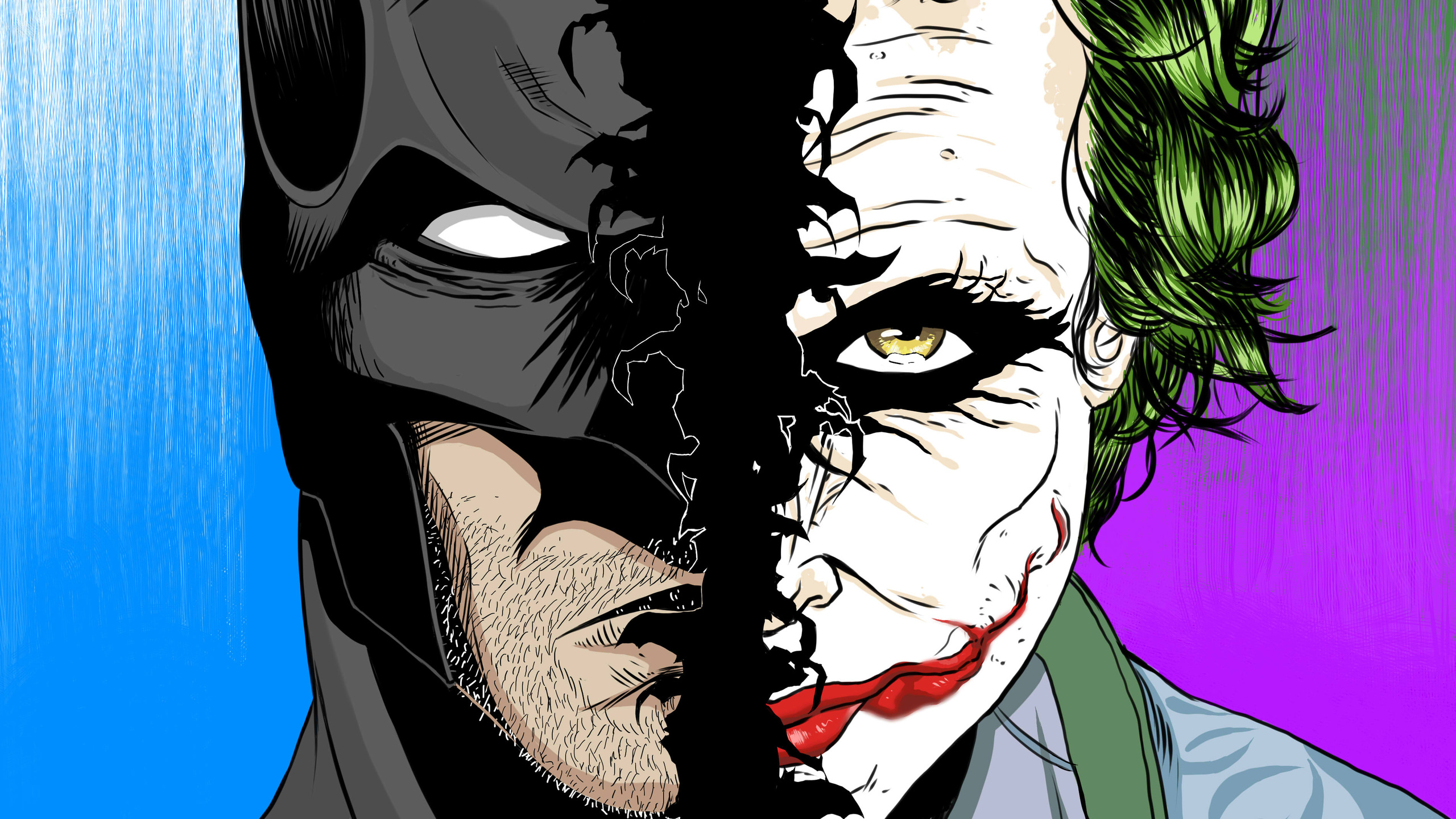 Batman And Joker 1440P Resolution HD 4k Wallpaper, Image, Background, Photo and Picture