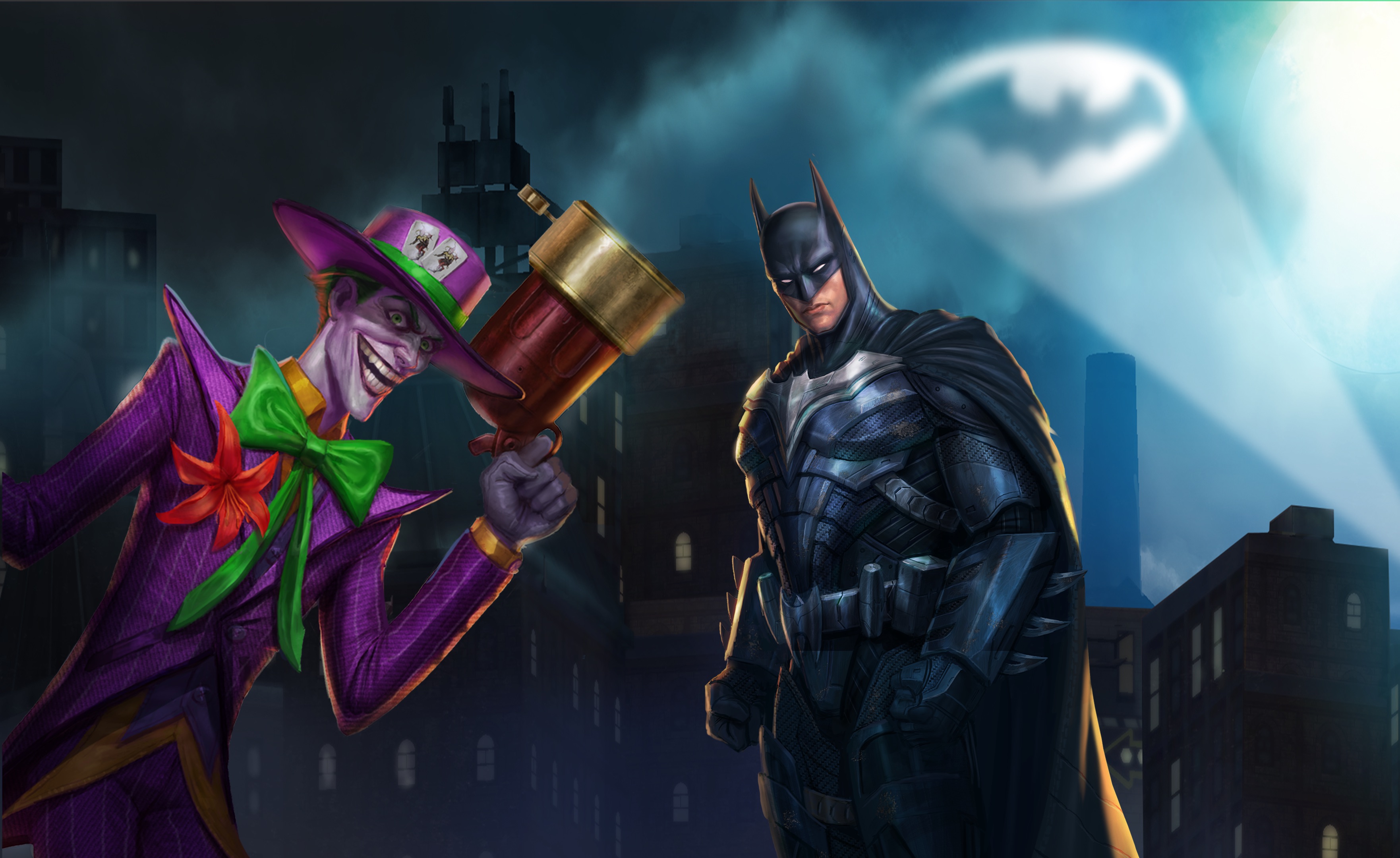 Batman And Joker 4k Art 1280x1024 Resolution HD 4k Wallpaper, Image, Background, Photo and Picture