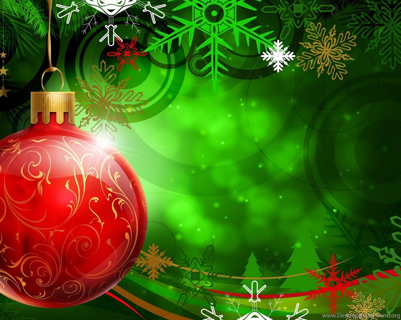 Christmas Round Wallpapers - Wallpaper Cave