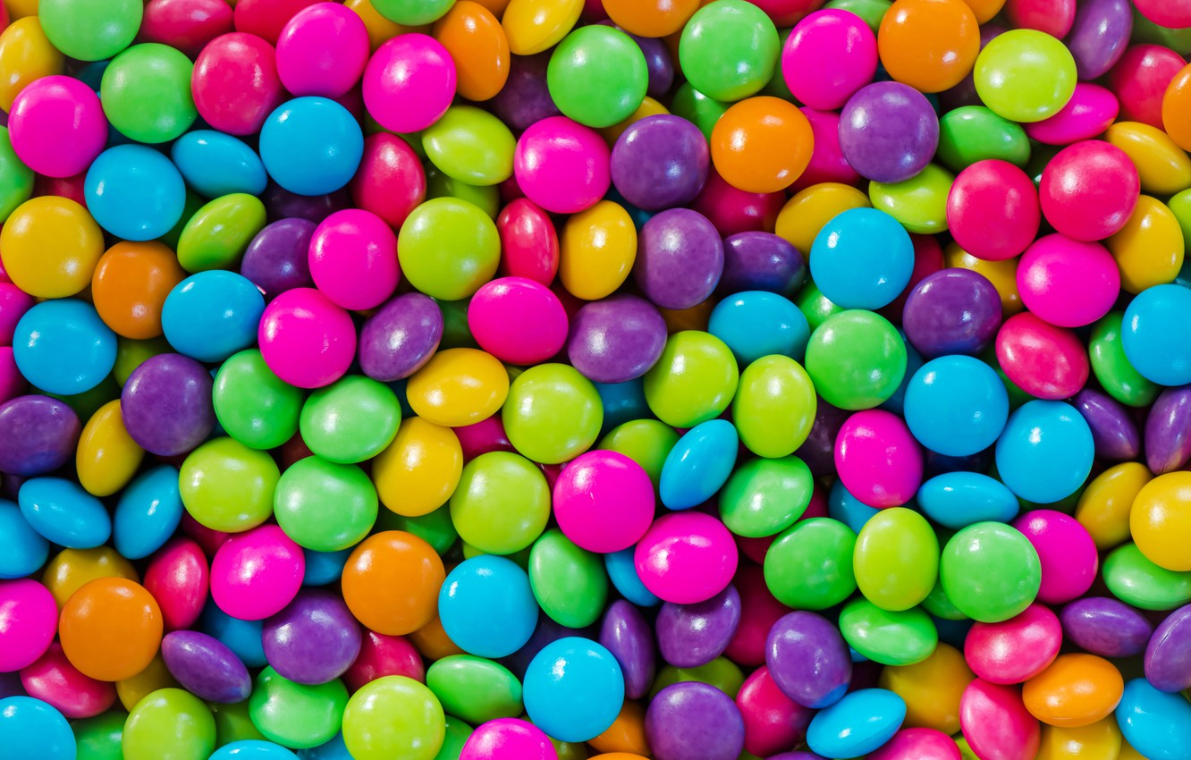 candy wallpaper, sweetness, candy, confectionery, food, mixture, hard candy, snack, colorfulness, nonpareils, bonbon