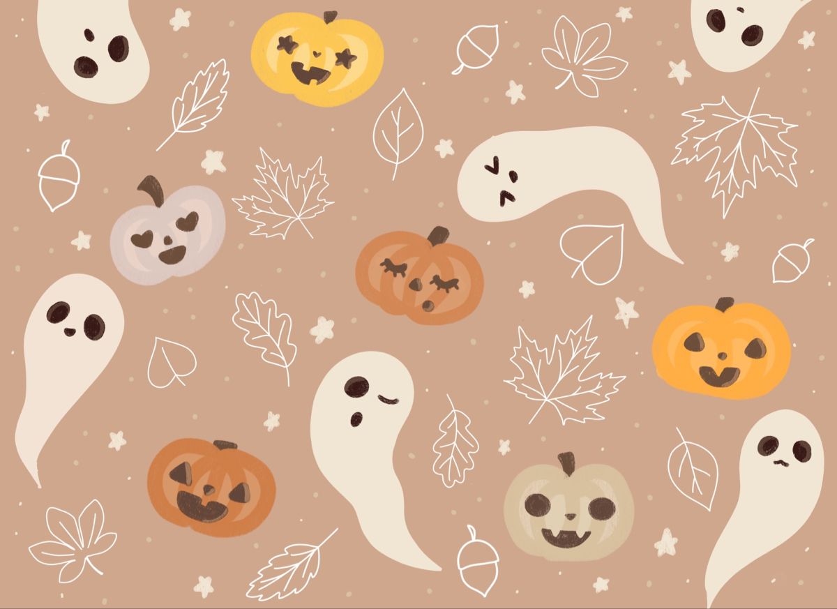 Halloween desktop wallpaper. Halloween desktop wallpaper, Fall wallpaper, Desktop wallpaper fall
