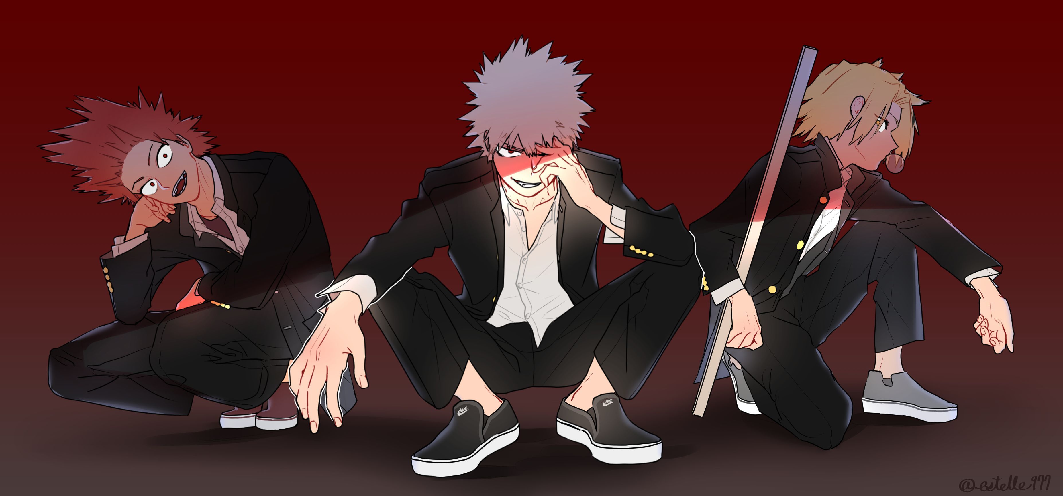 Kirishima and Bakugo Wallpaper