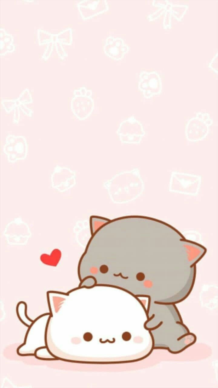 Kawaii Cat Wallpaper, HD Kawaii Cat Background on WallpaperBat
