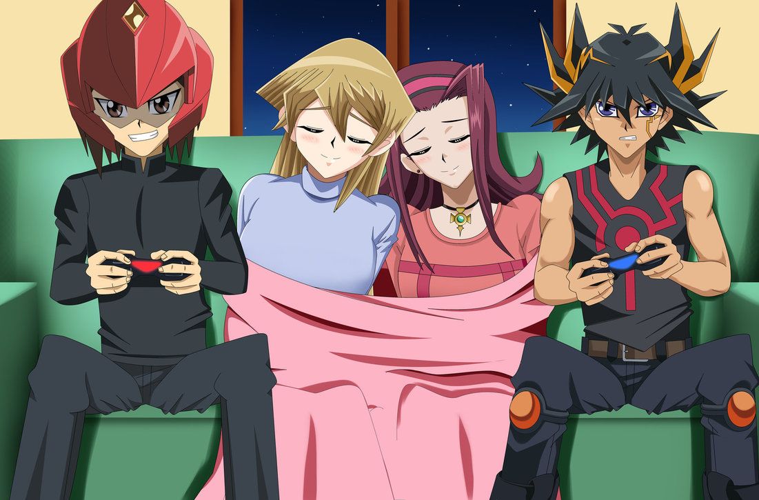 YGO CR, Playing Videogames :. Jaden Yuki ( Judai ) with Winged Kuriboh and Alexis Rhodes ( Asuka Tenjoin / Te. All anime characters, Yugioh monsters, Yugioh