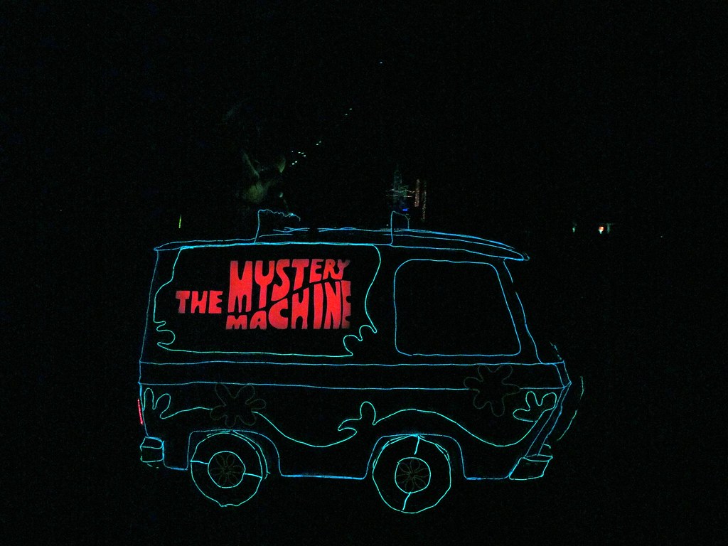 The Mystery Machine van