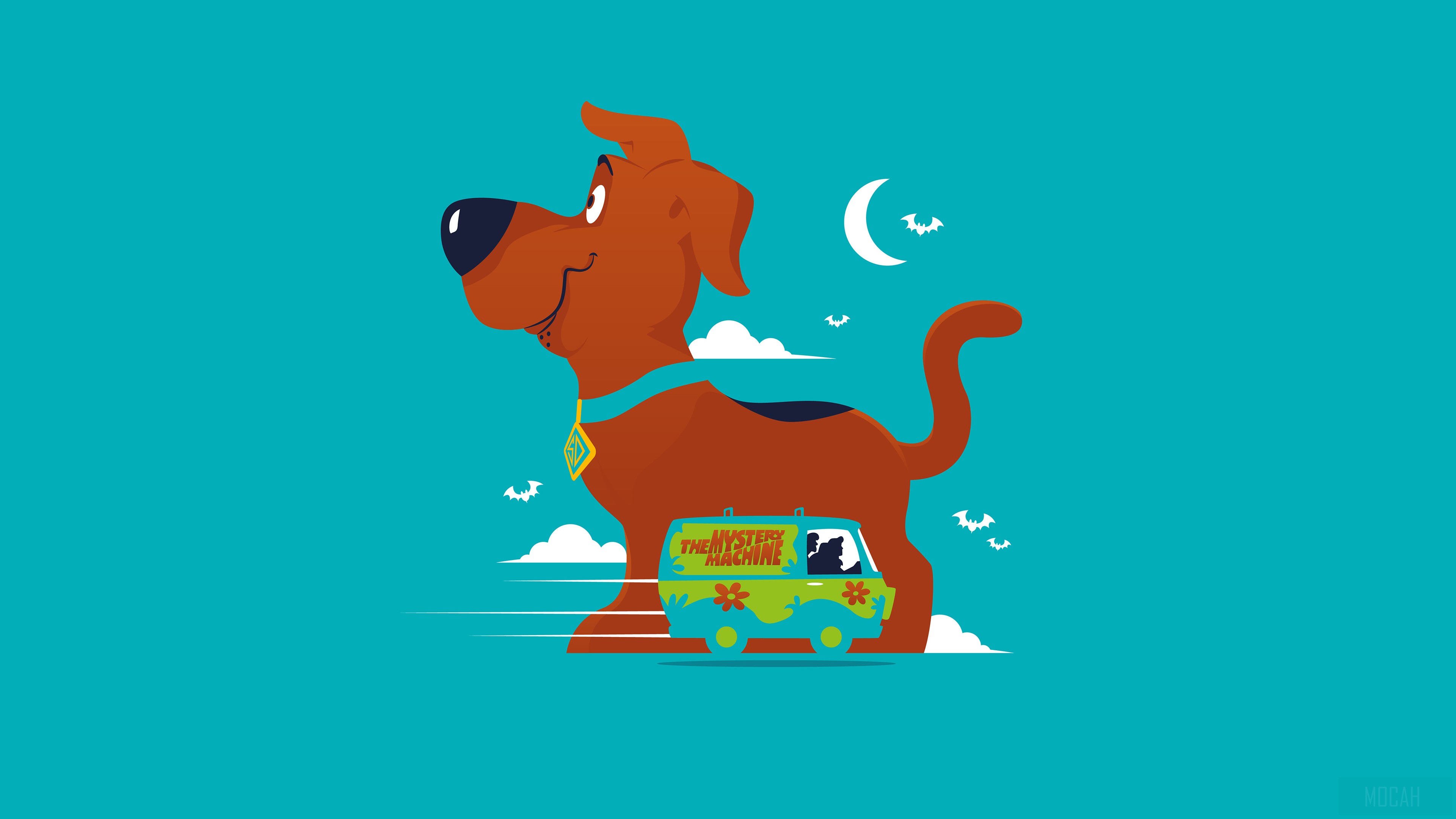 The Mystery Machine HD wallpaper, Background
