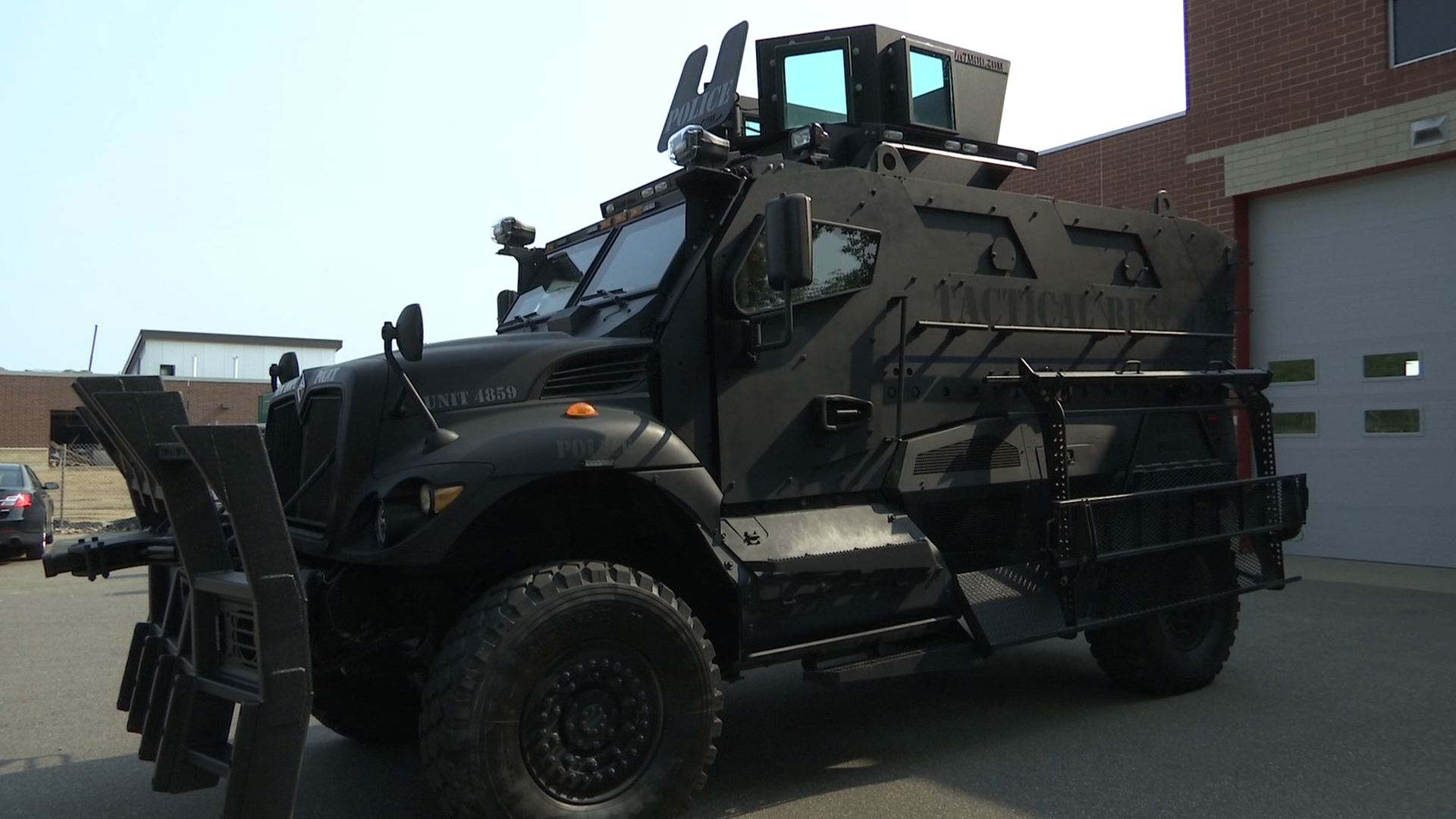 New Hope Police Acquire Armored Vehicle