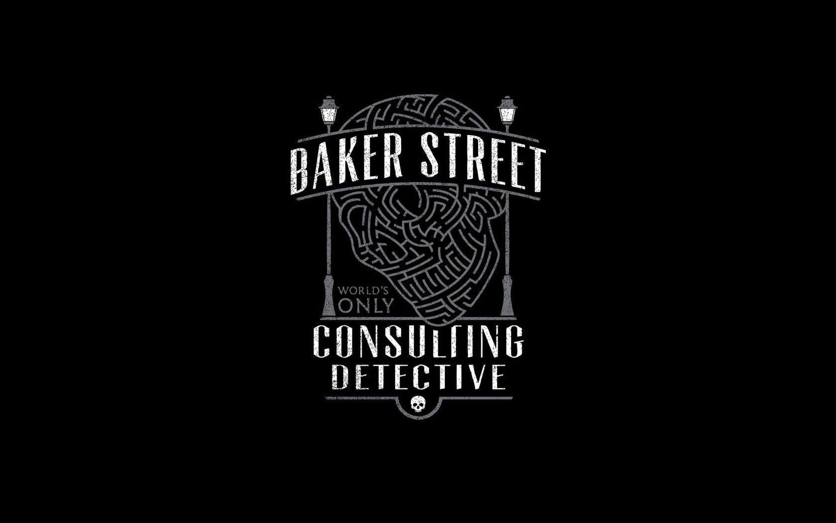 Baker Street Consulting Detective logo Sherlock Holmes #Sherlock P # wallpaper #hdwallpaper #desktop. Sherlock wallpaper, Sherlock, Sherlock holmes