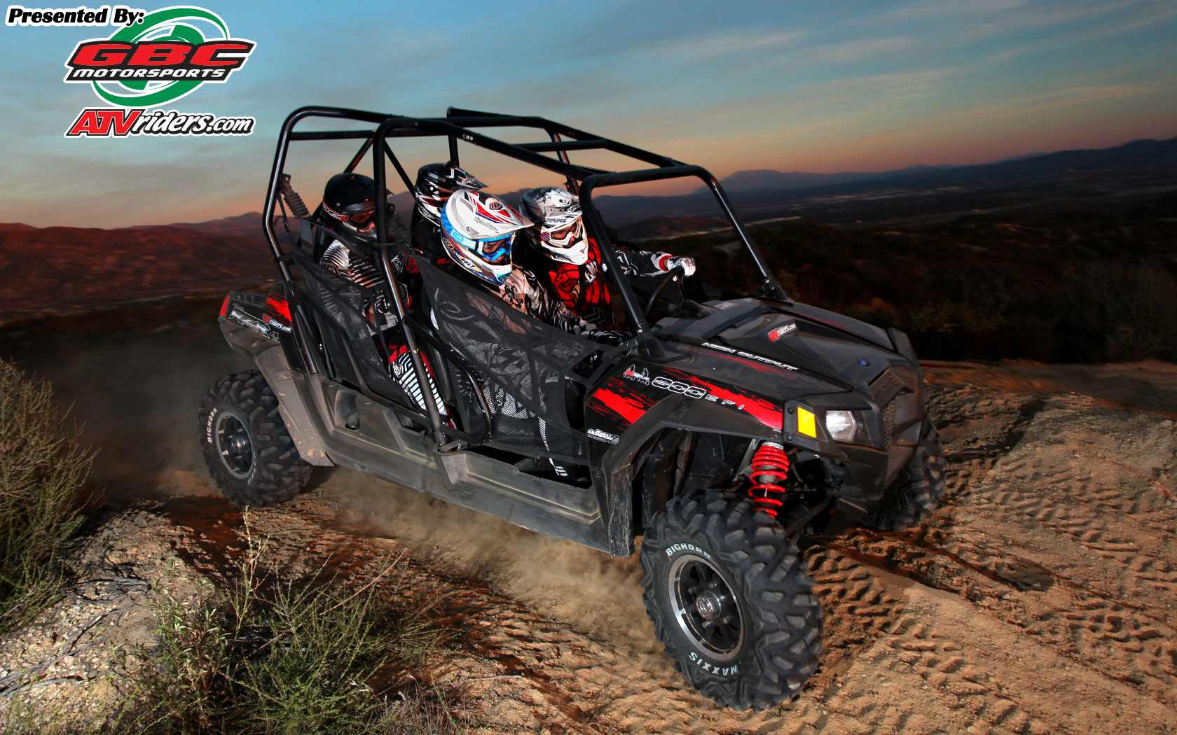 Polaris Ranger RZR 4 800 Robby Gordon Edition
