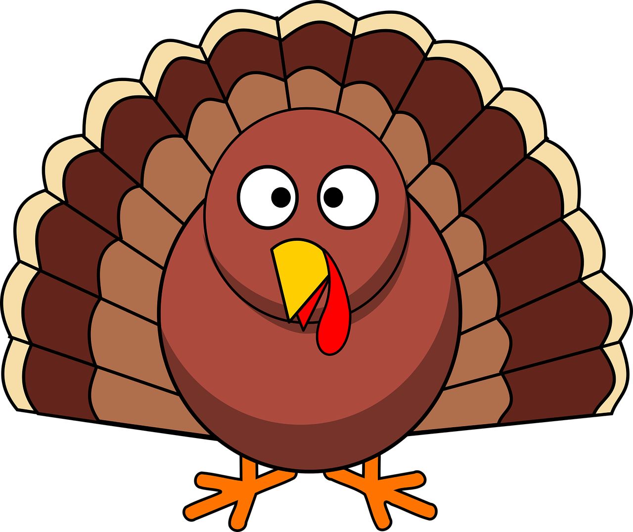 Cartoon greeting thanksgiving Turkey HD wallpaper