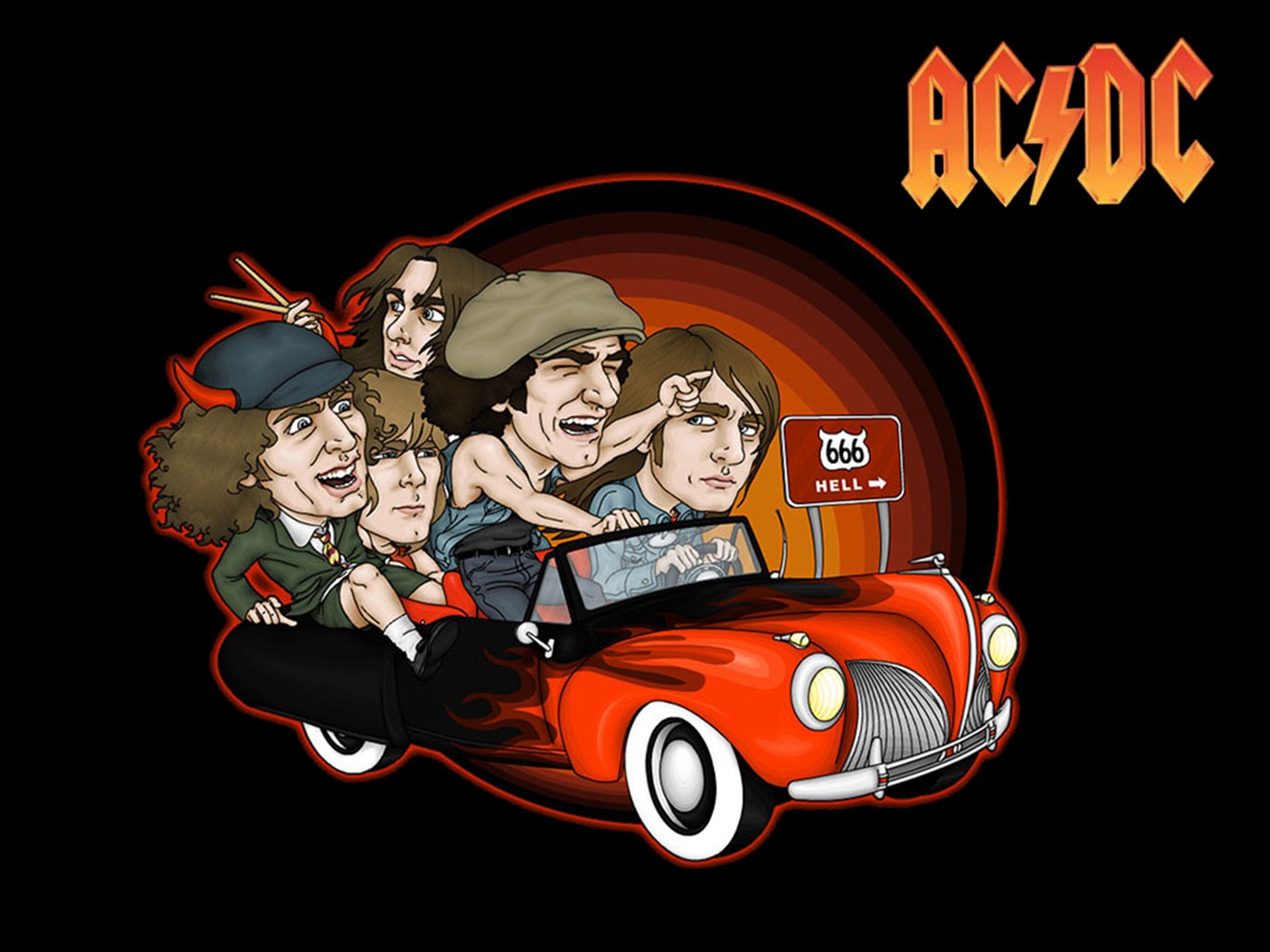 AC/DC Logo Wallpapers - Wallpaper Cave