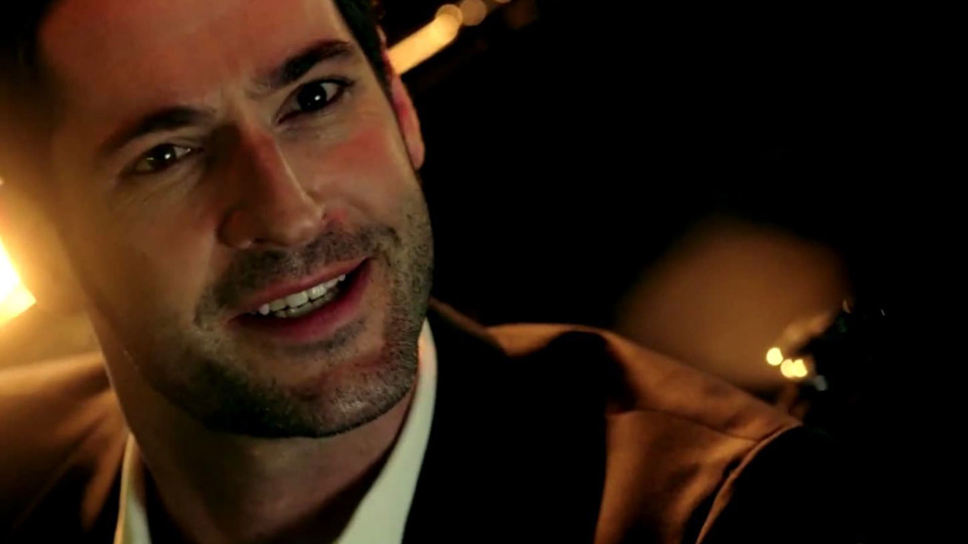Closeup View Of Tom Ellis Lucifer HD Lucifer Wallpaper