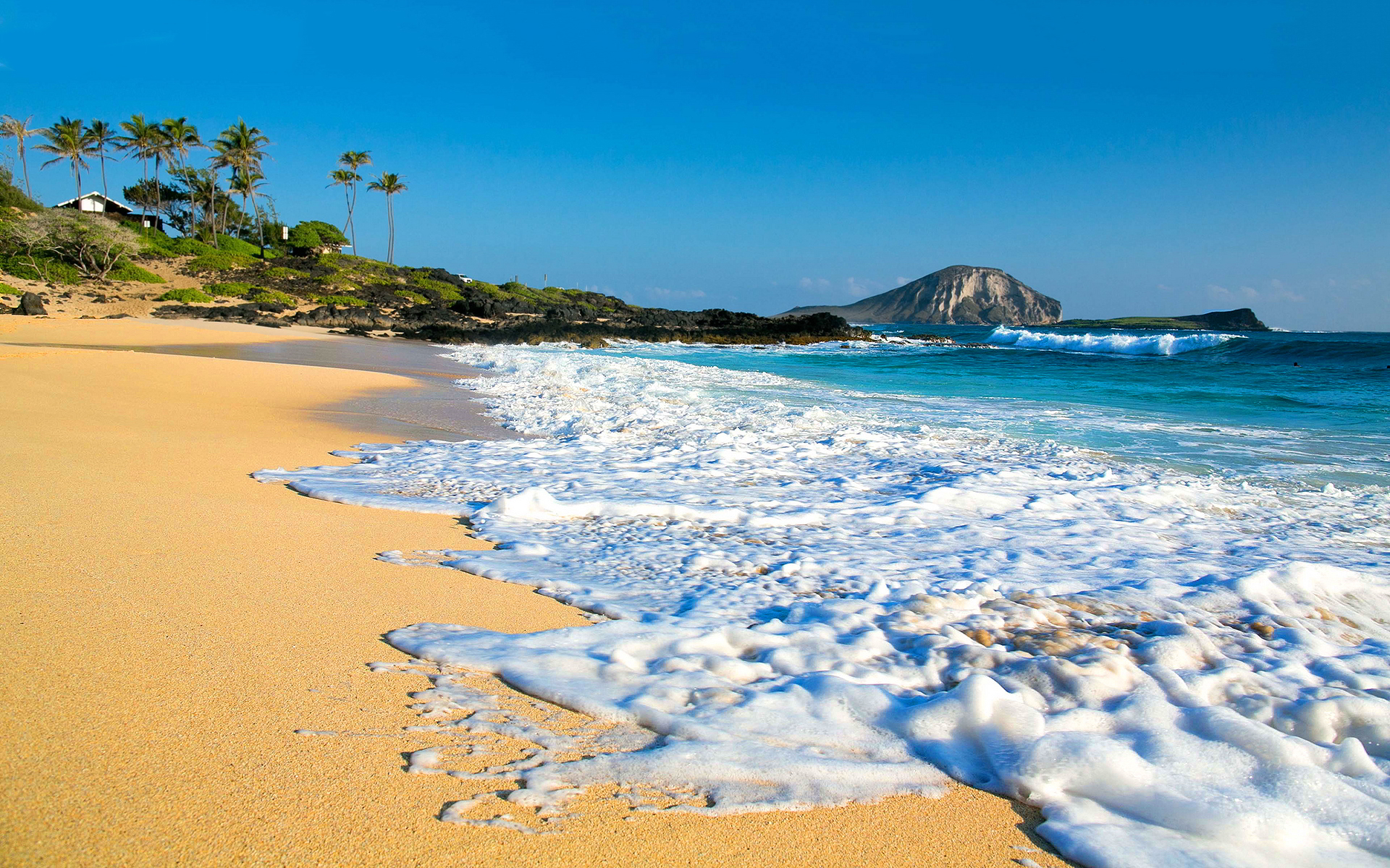 Fastest Hawaii Beach Background Clipart