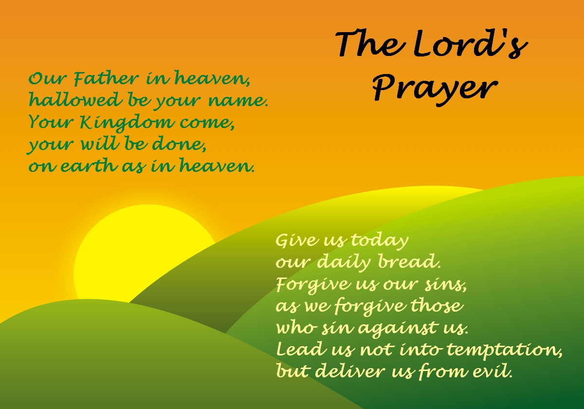 Lord's Prayer Clipart