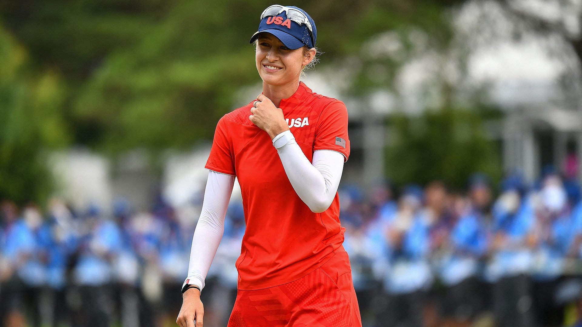 Nelly Korda's heart was racing when she won Olympics, according to Whoop device