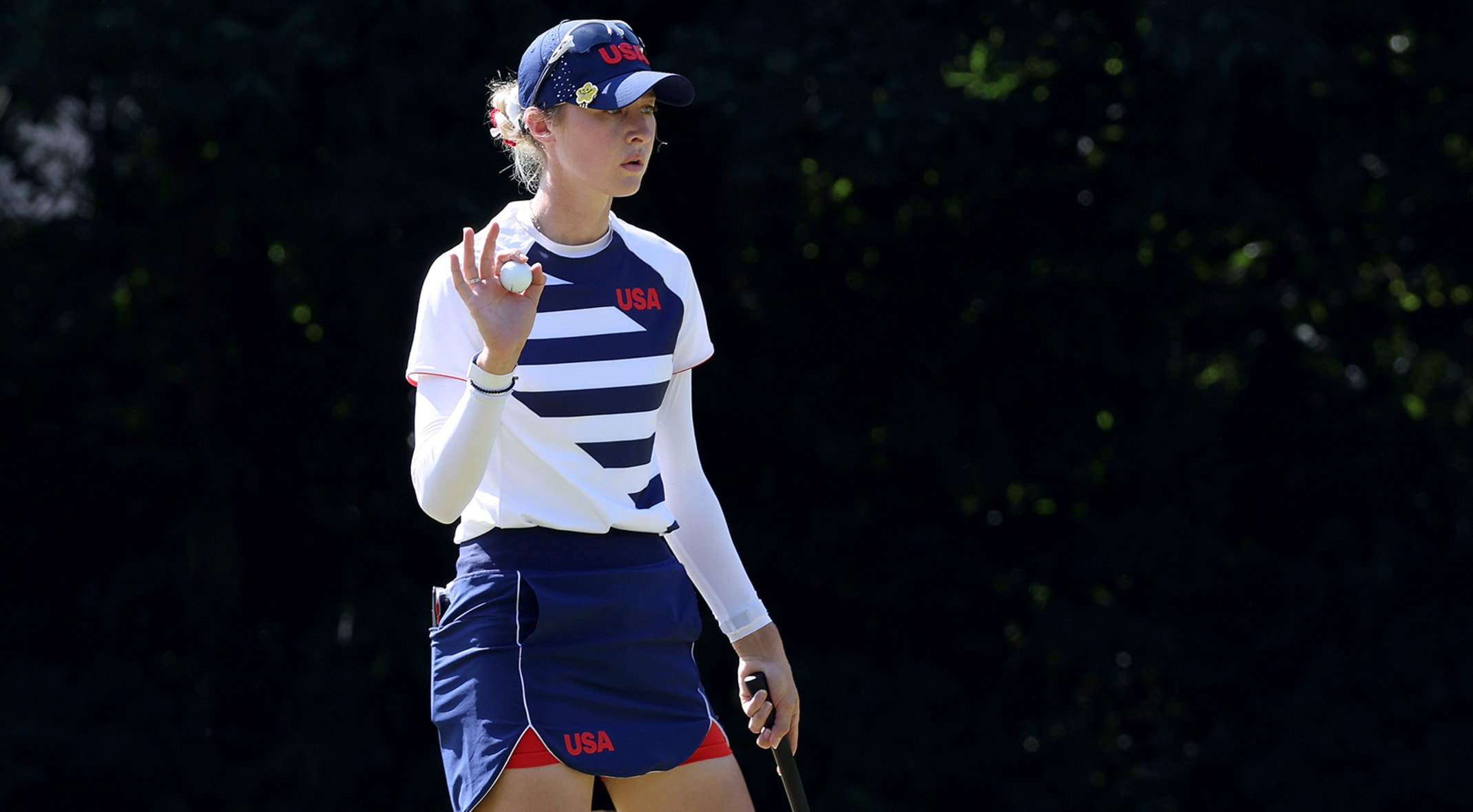 Nelly Korda Nearly Shoots Builds 4 Shot Olympic Lead