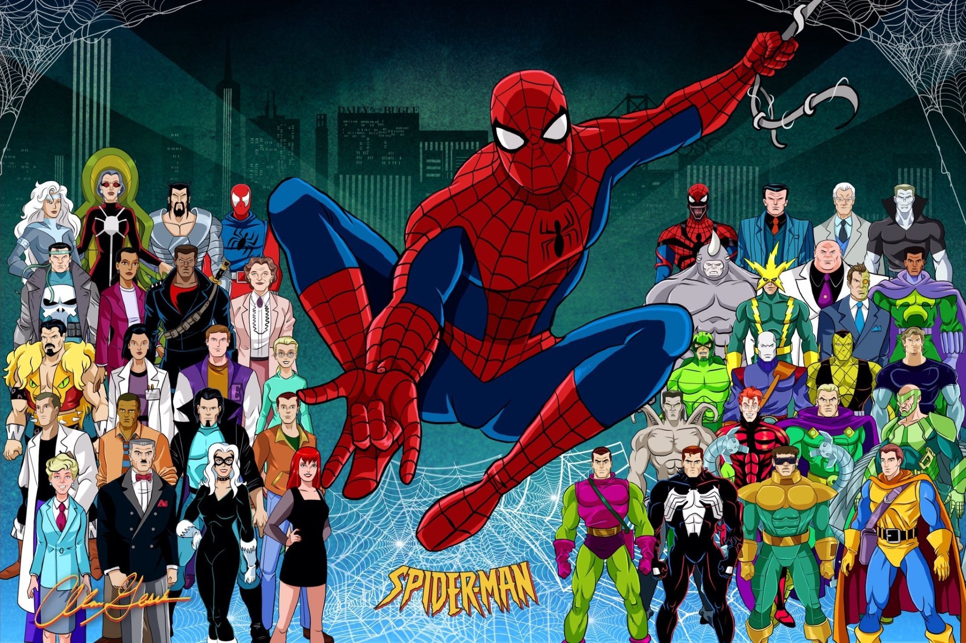 Spider Man The Animated Series Wallpapers - Wallpaper Cave