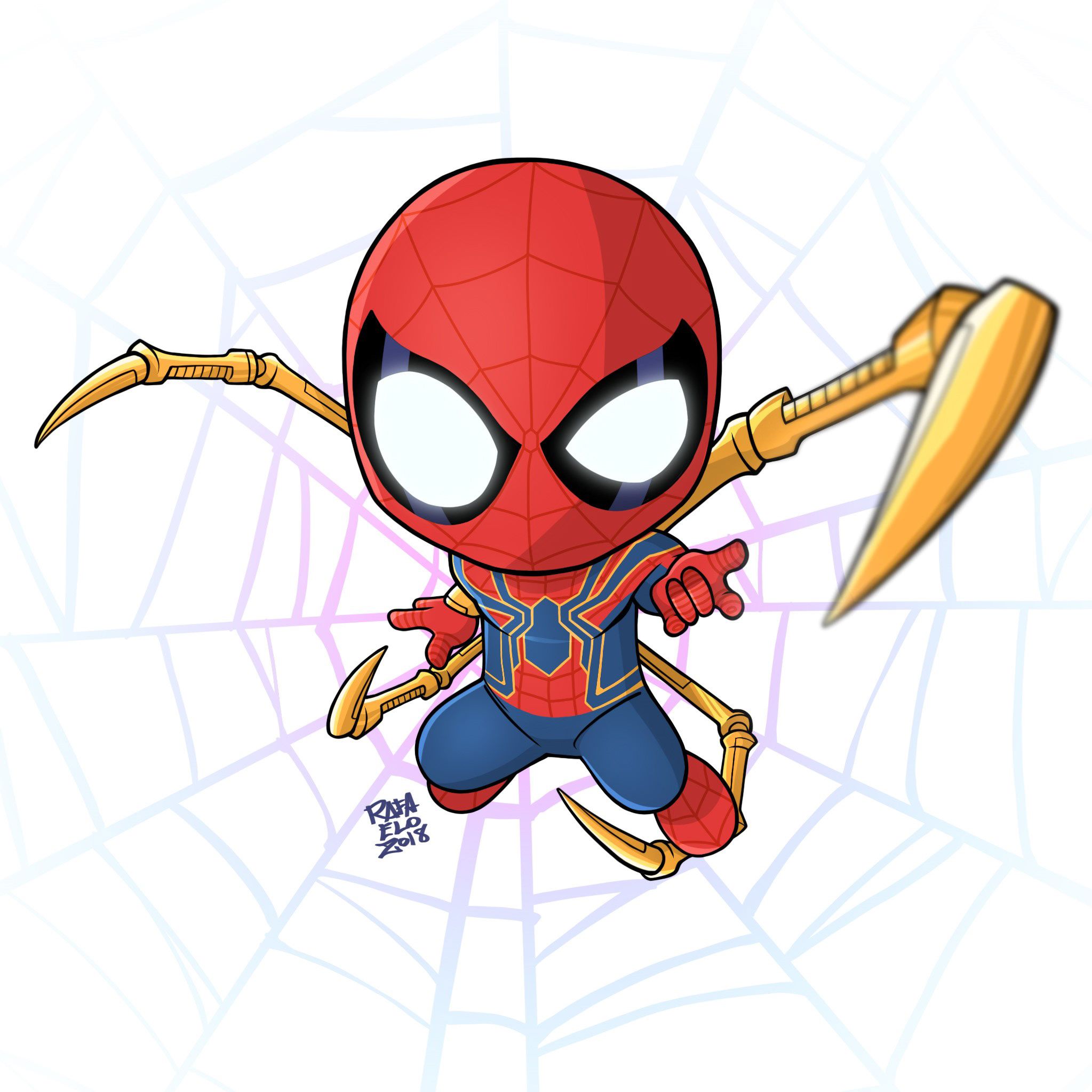 Cartoon Spiderman Image