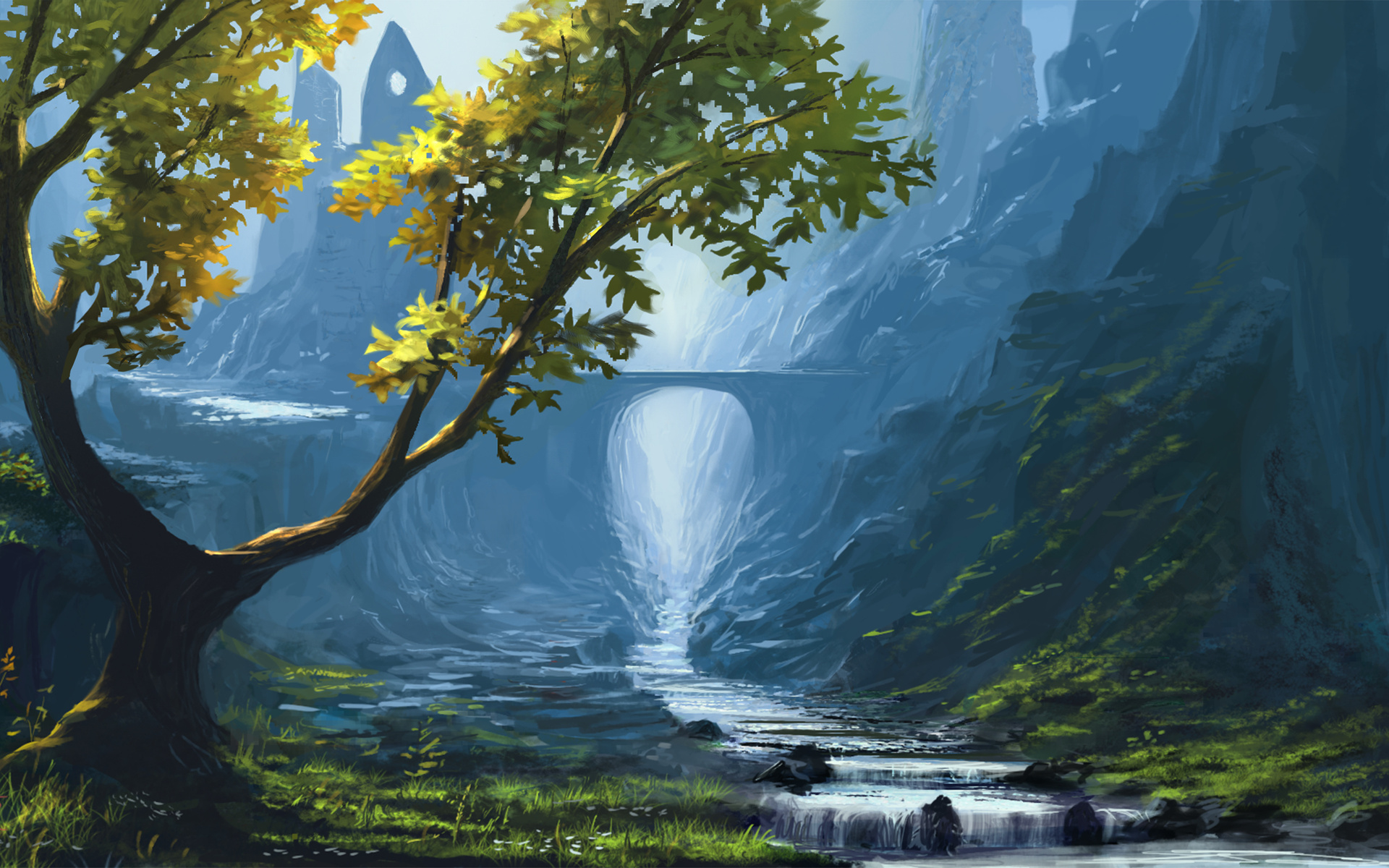 Fastest Fantasy Landscape Wallpaper