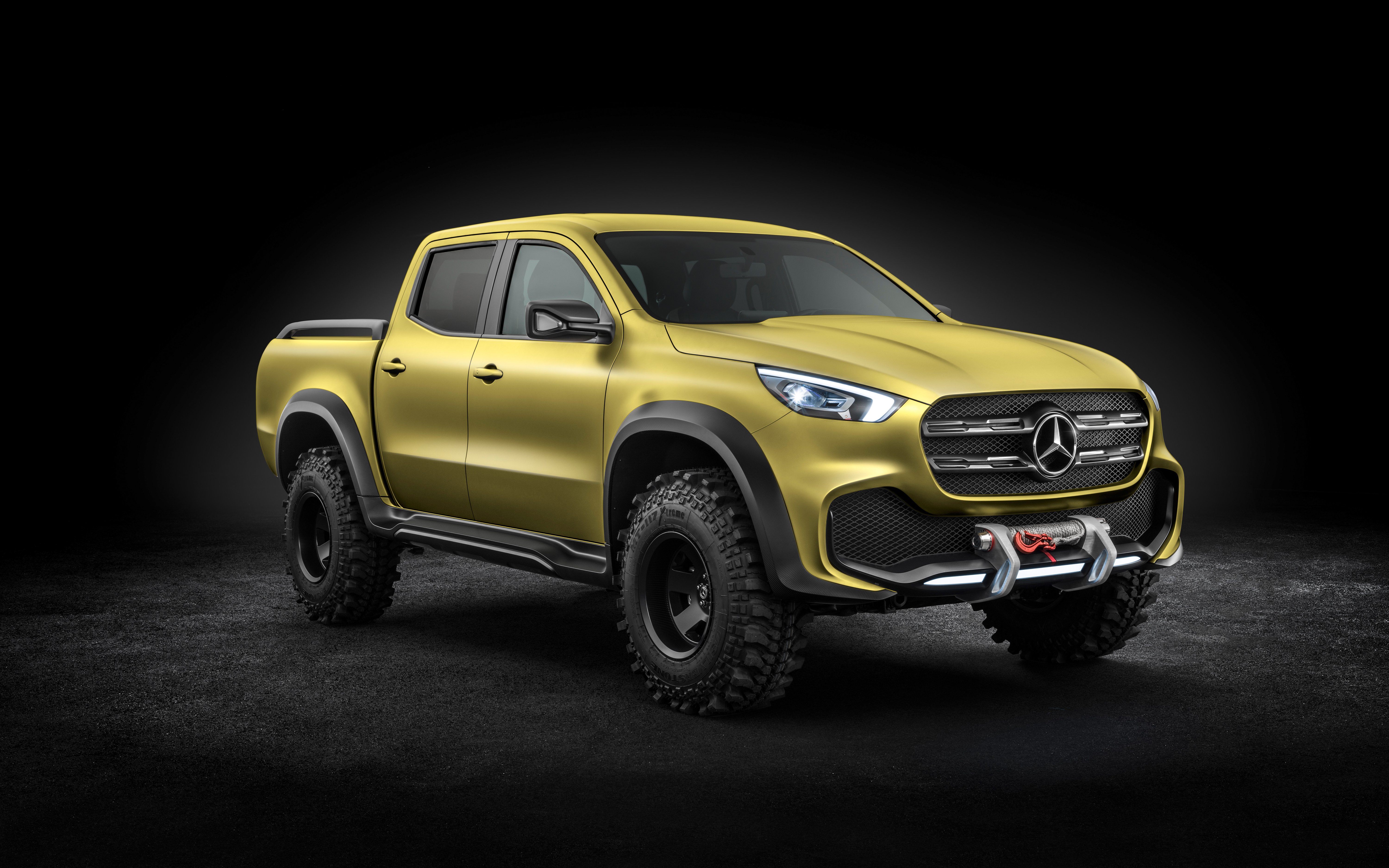 Mercedes Benz X Class Pickup Concept 8K 4K wallpaper