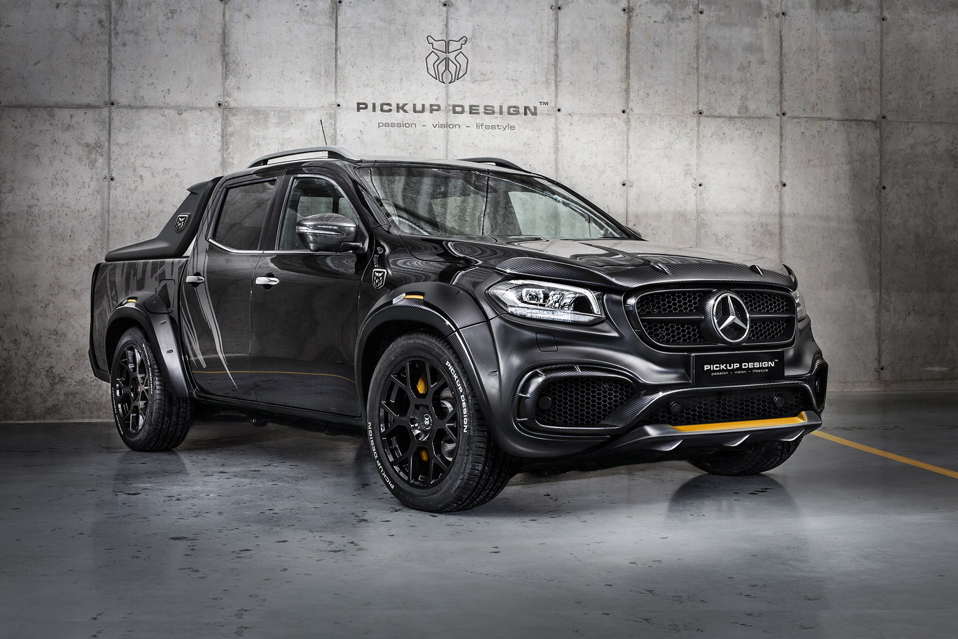 Tuner Builds Wild Mercedes Benz X Class Pickup Truck