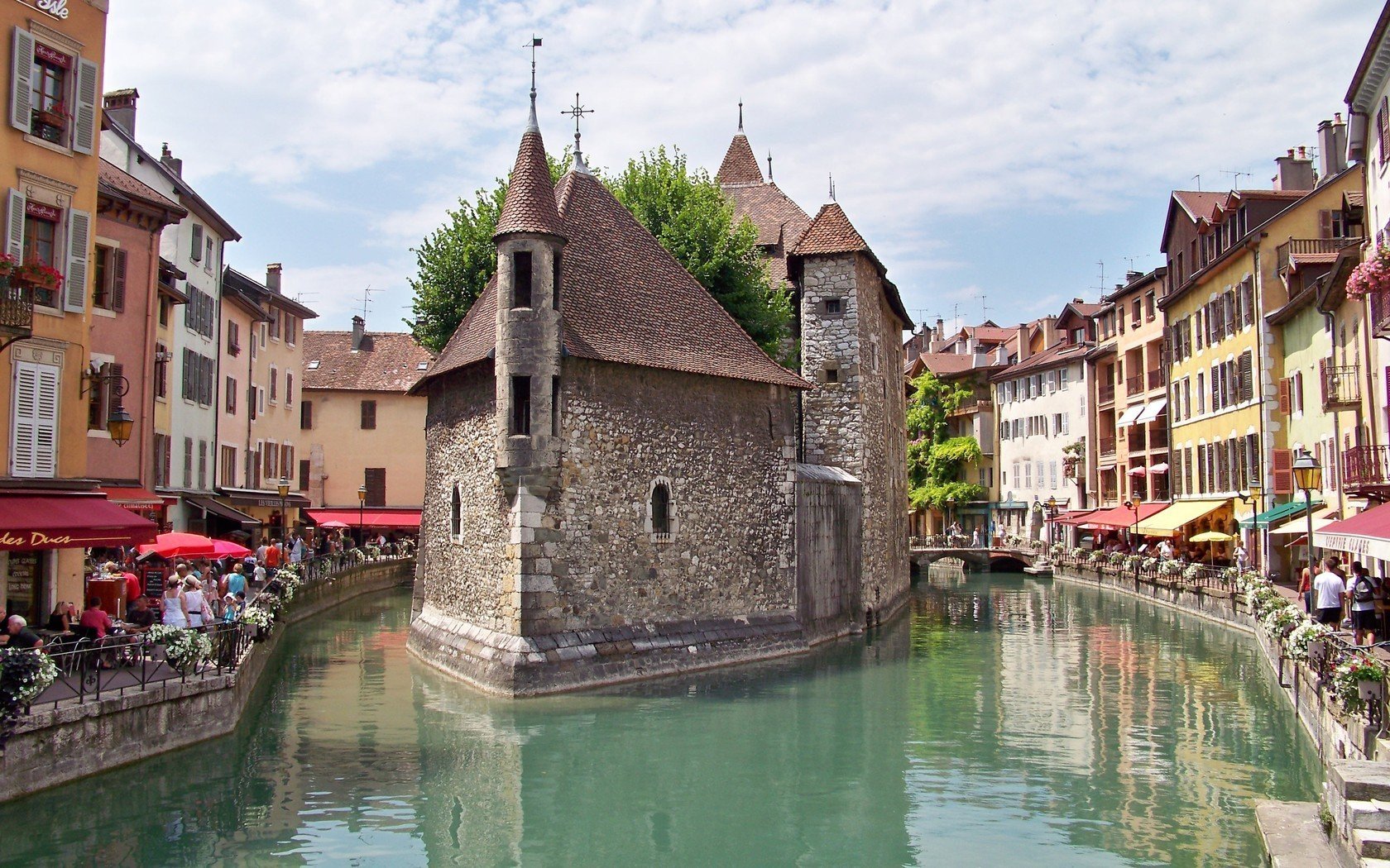 France, Canal, Annecy HD Wallpaper / Desktop and Mobile Image & Photo
