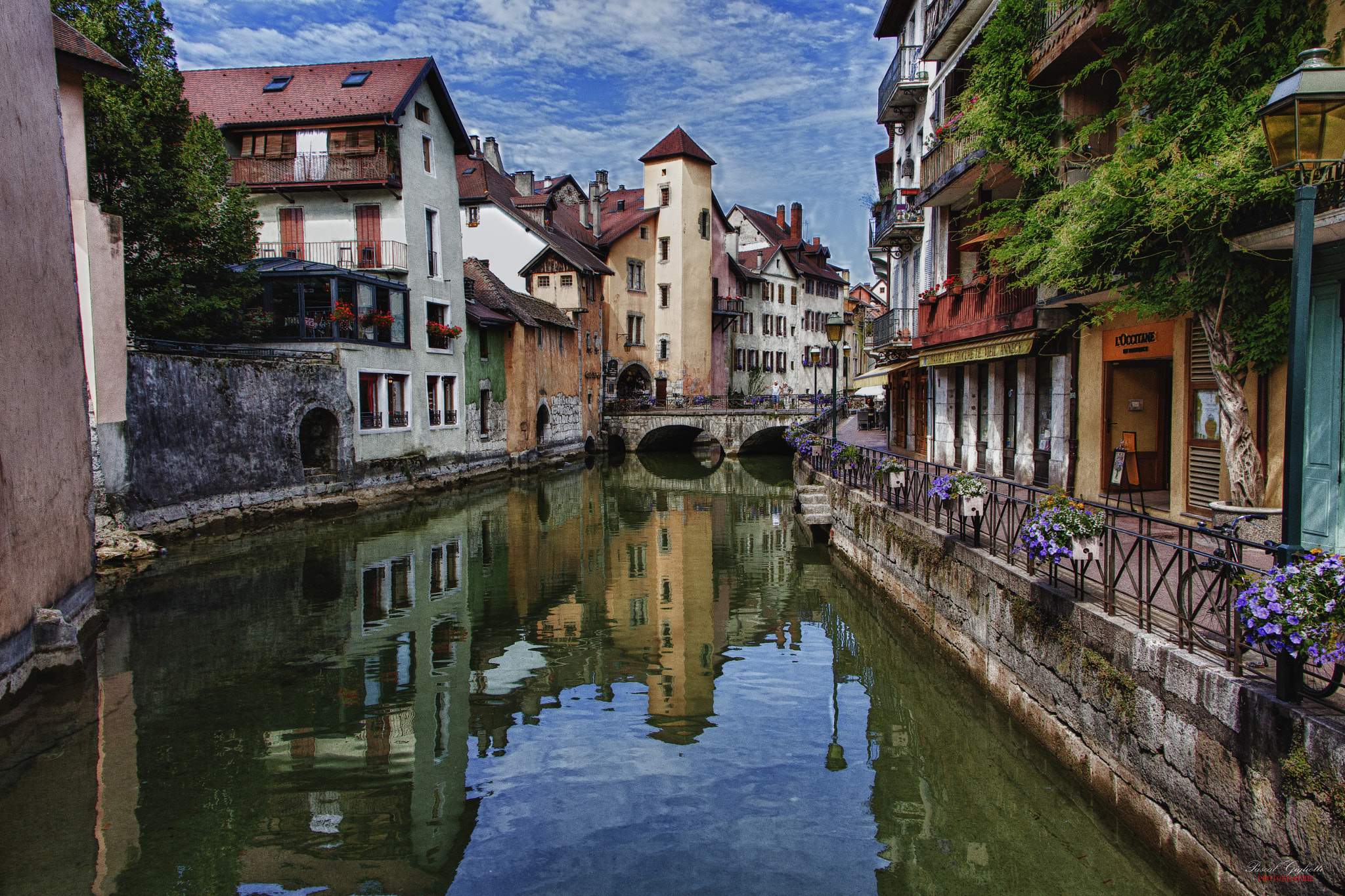 Wallpaper. Cities. photo. picture. the city, Анси, Annecy, France, channel
