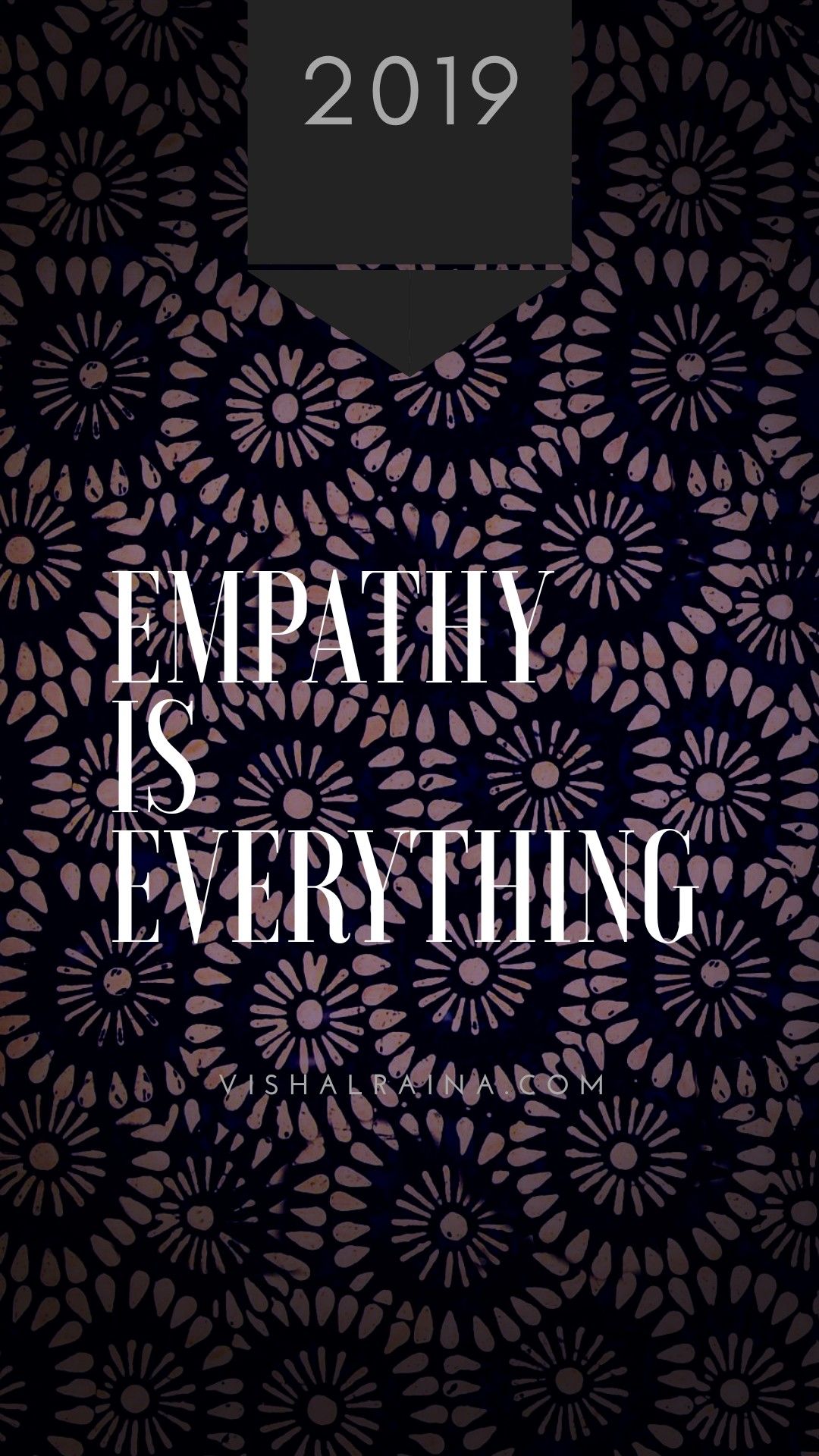 Empathy is everything, 2019 wallpaper. Positive wallpaper, Positive energy, Greetings