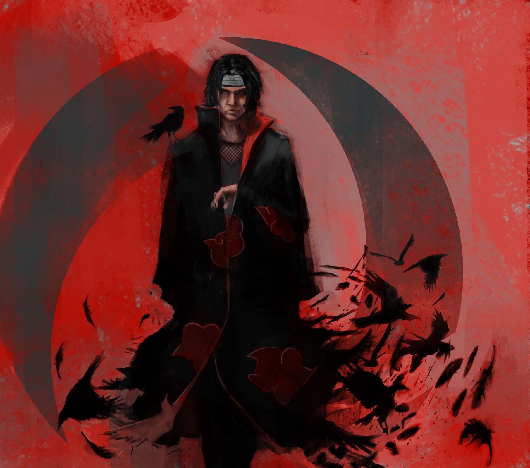 Itachi Crows Wallpaper